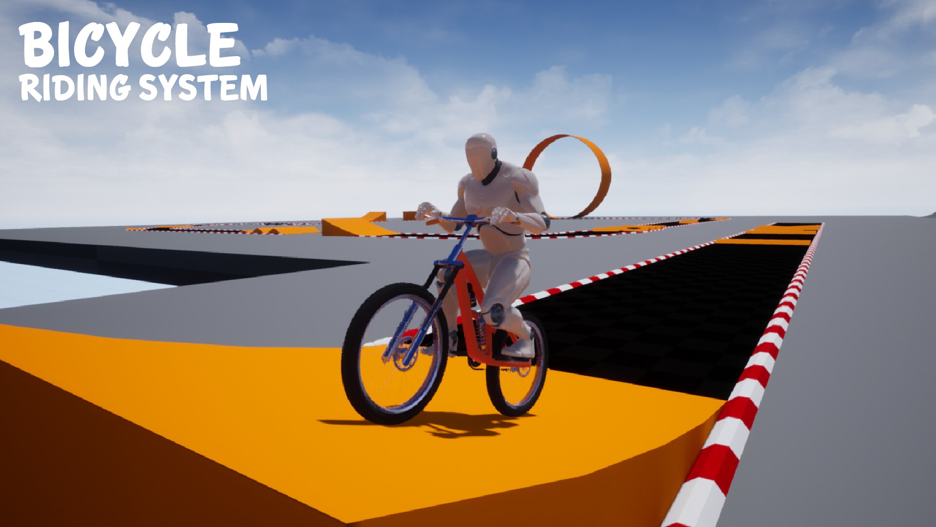 Bicycle Riding System in Blueprints UE Marketplace