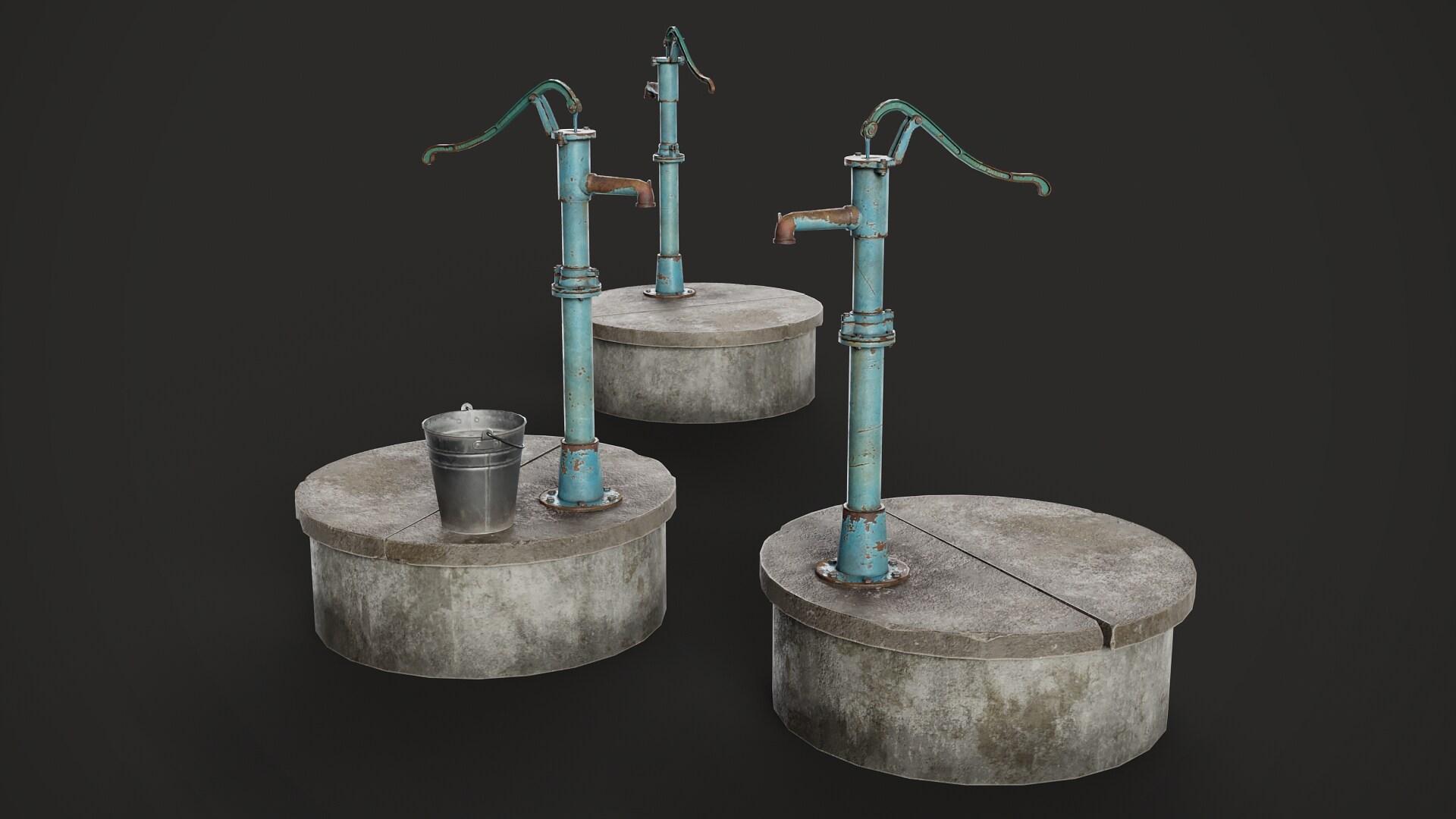 Water Wells And Standpipe Pack in Props UE Marketplace