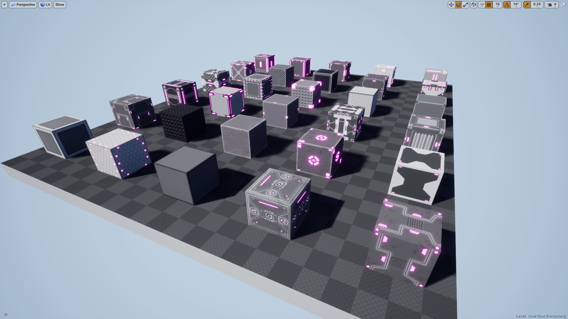 Material Pack One SciFi in Materials - UE Marketplace