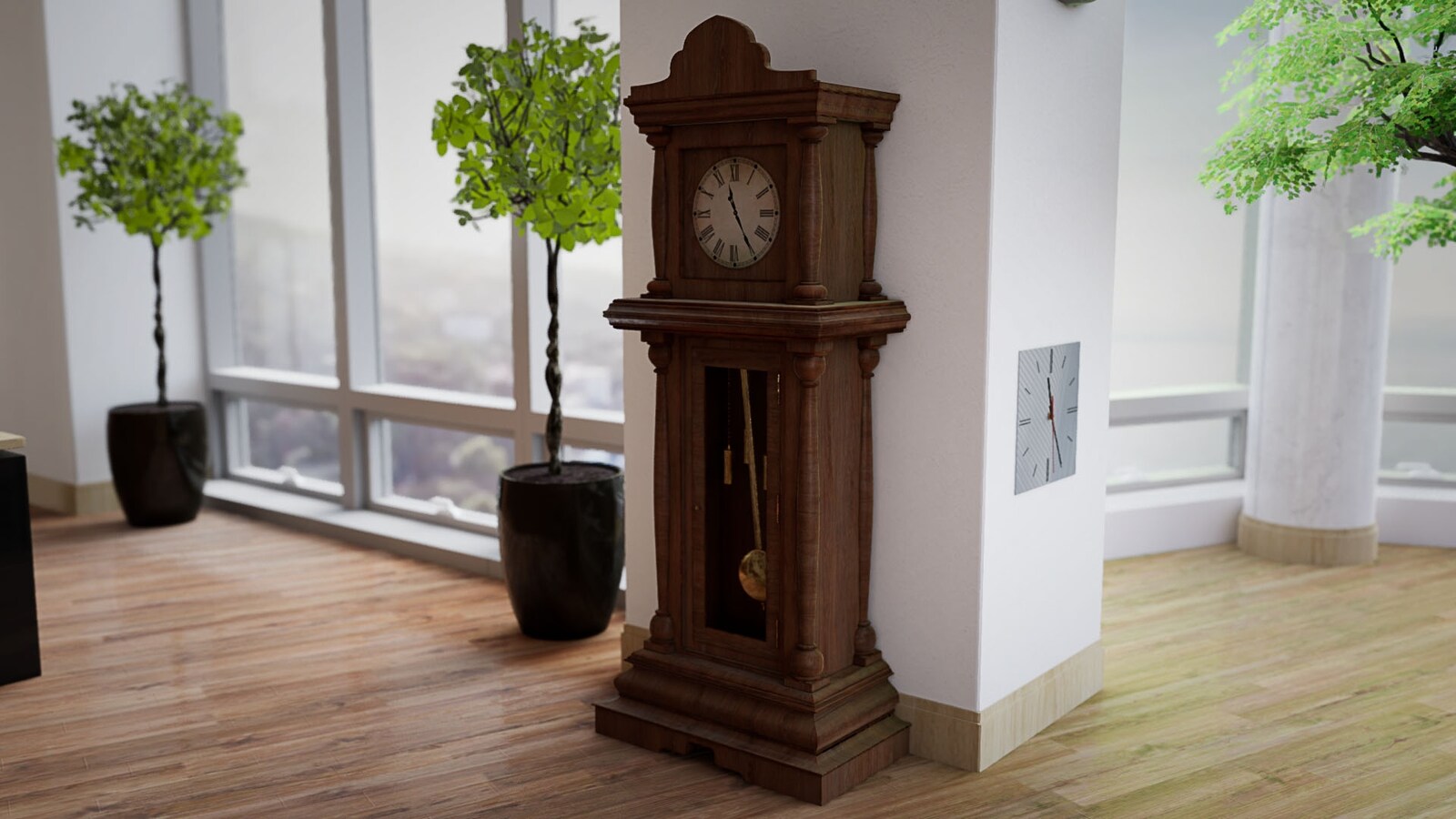 Animated Clocks in Architectural Visualization - UE Marketplace