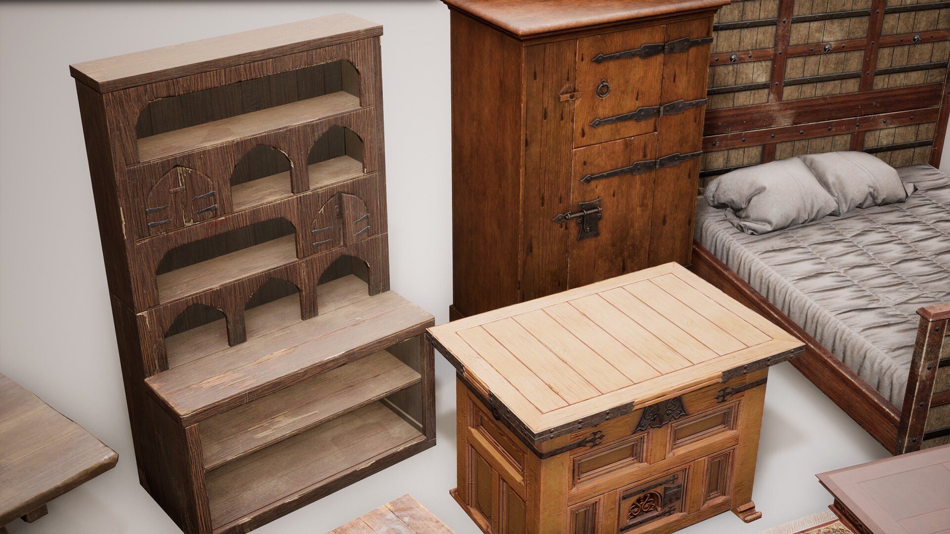 Medieval VOL 9 Castle Furniture in Props UE Marketplace