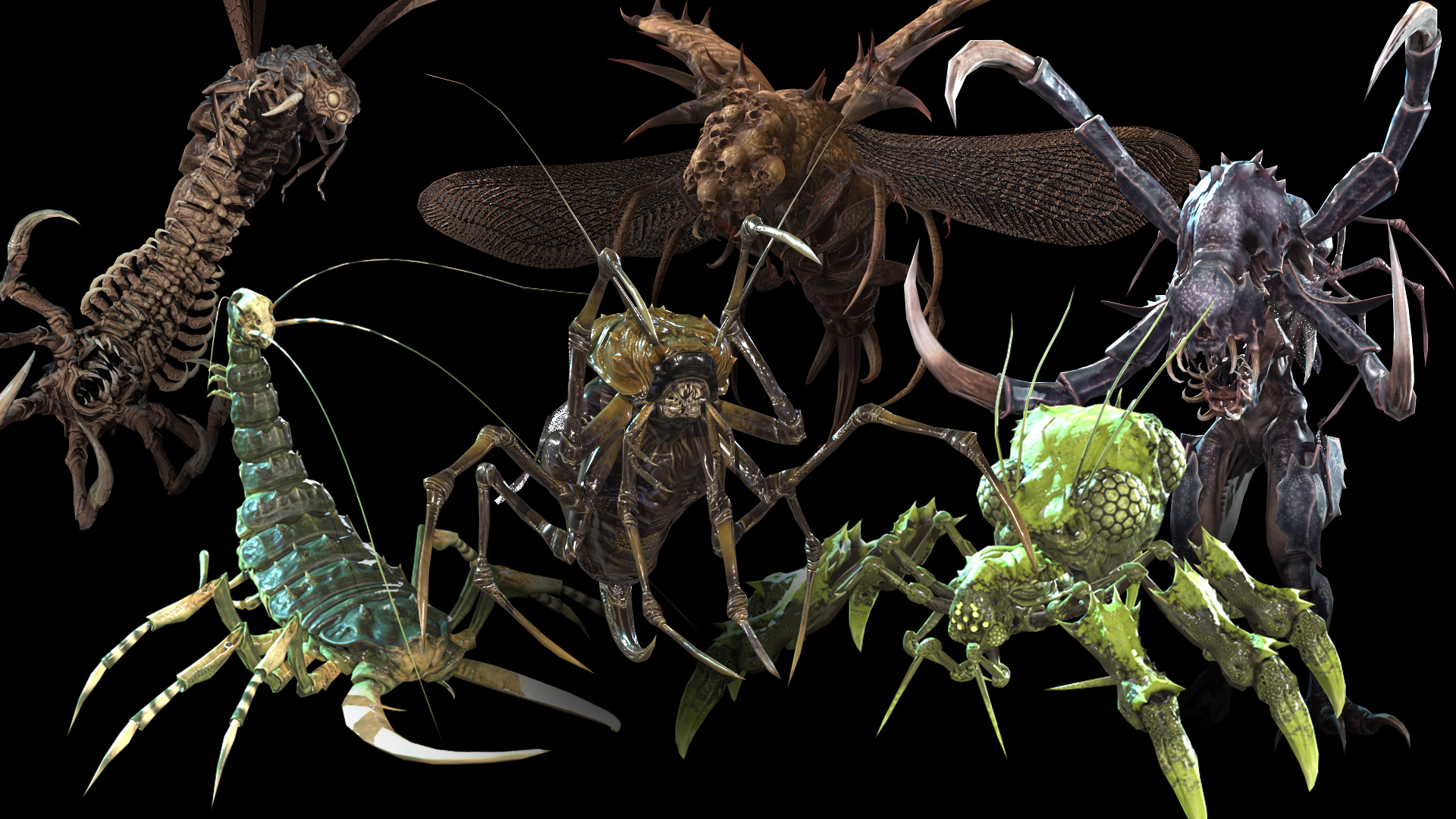 Monster Beetle Pack2
