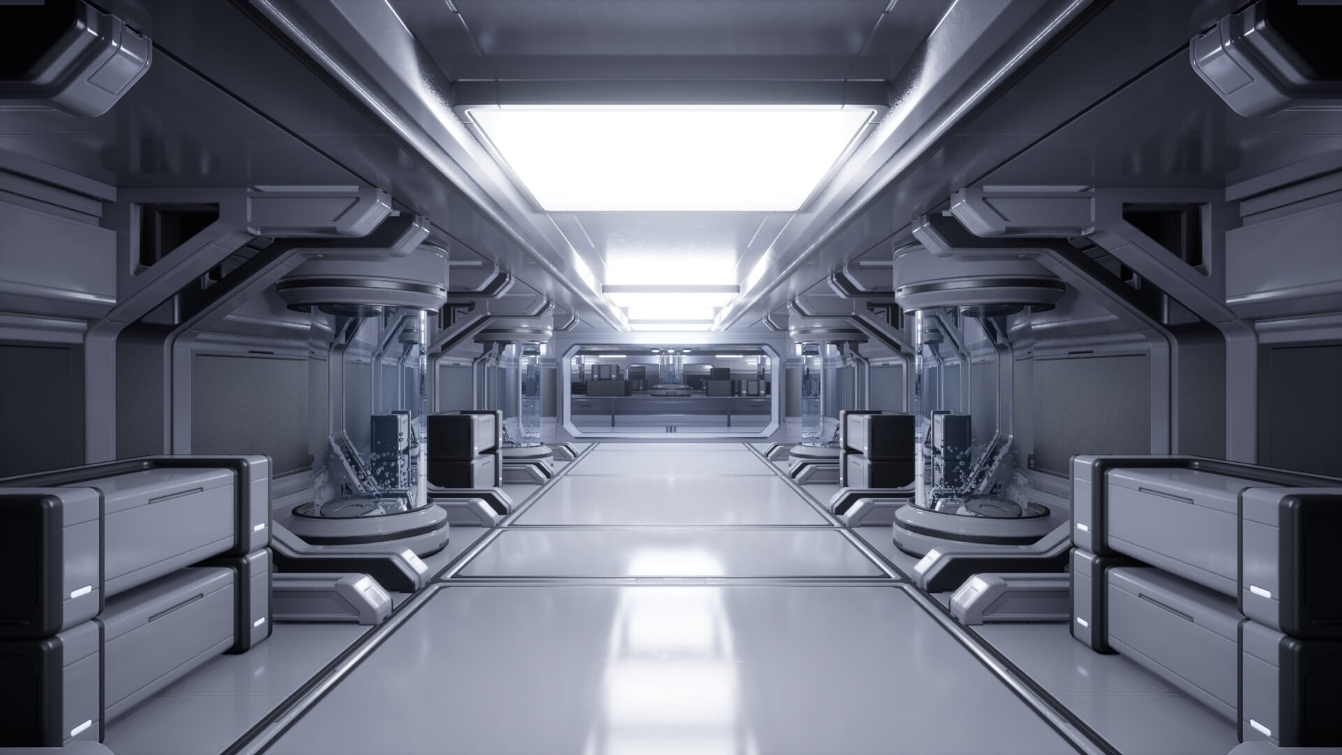 Sci-Fi Interior 04 Download - Asset Unreal