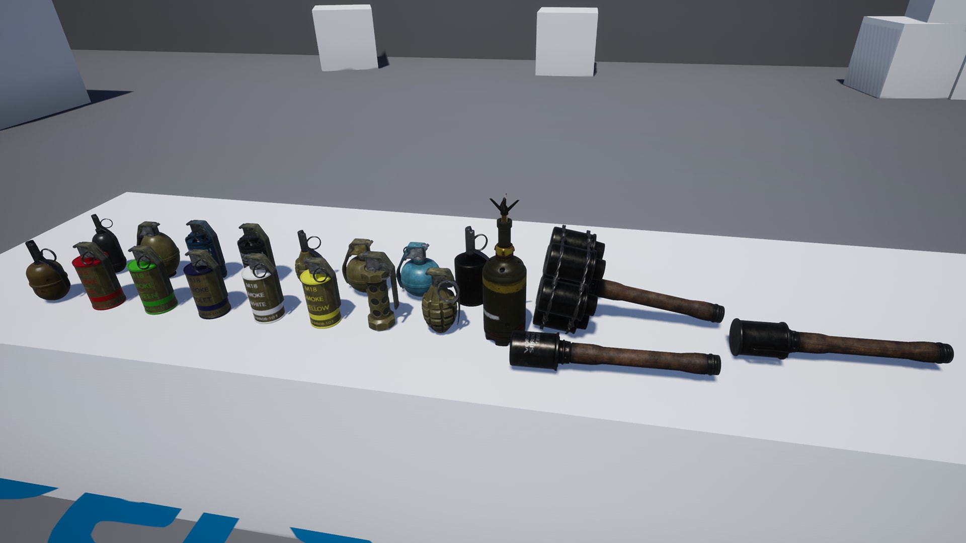 Pbr Grenade pack in Props - UE Marketplace