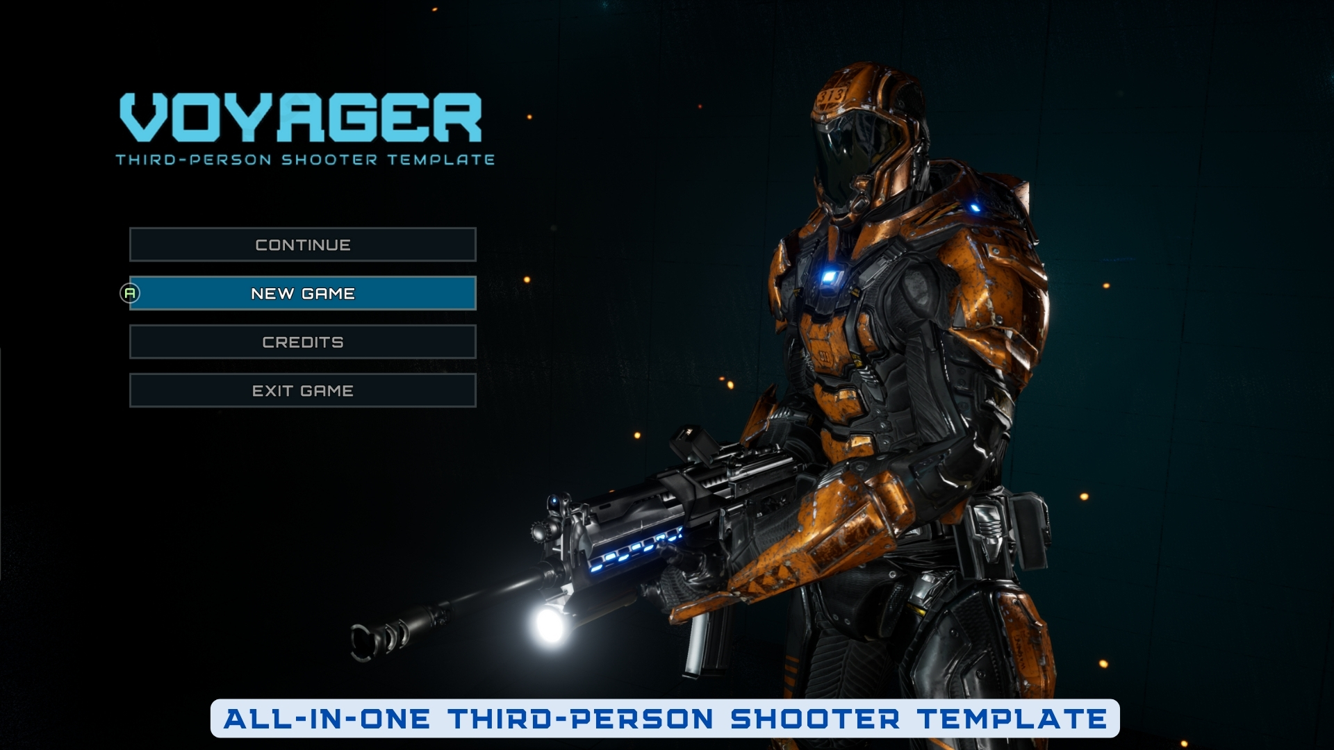 Voyager Third Person Shooter Template