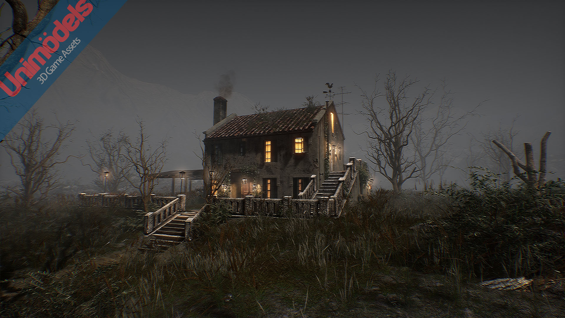 Abandoned home + Environment + modular assets