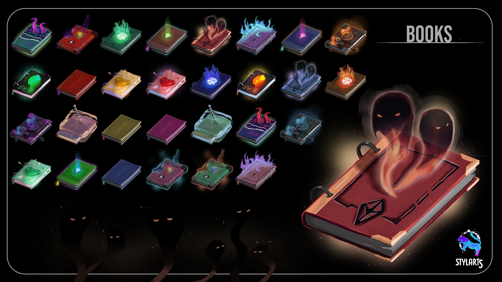 Fantasy RPG Icons (500+) ( Icons , Stylized , RPG , Icons , Stylised )
