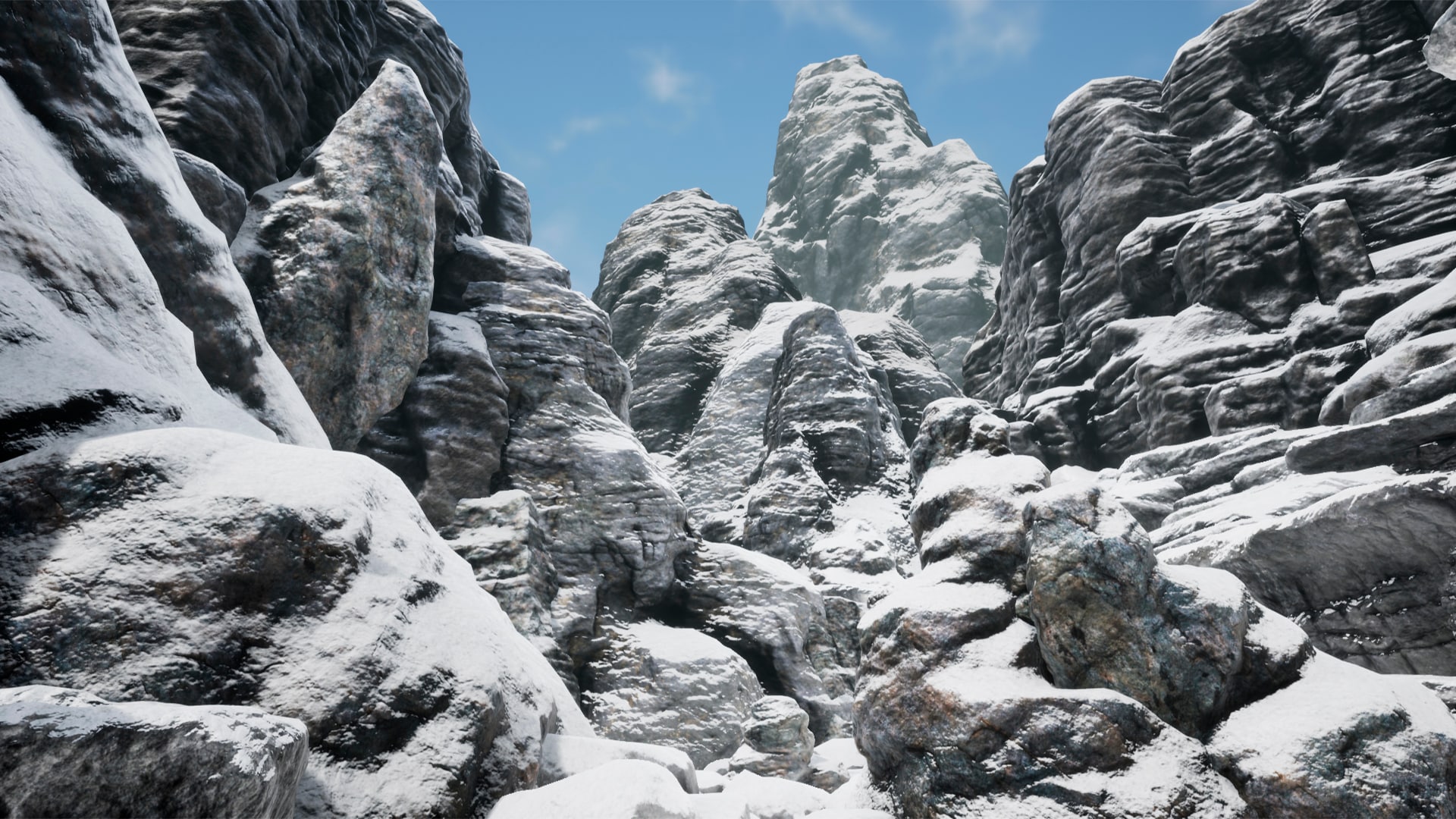 Large Snow Rocks Pack