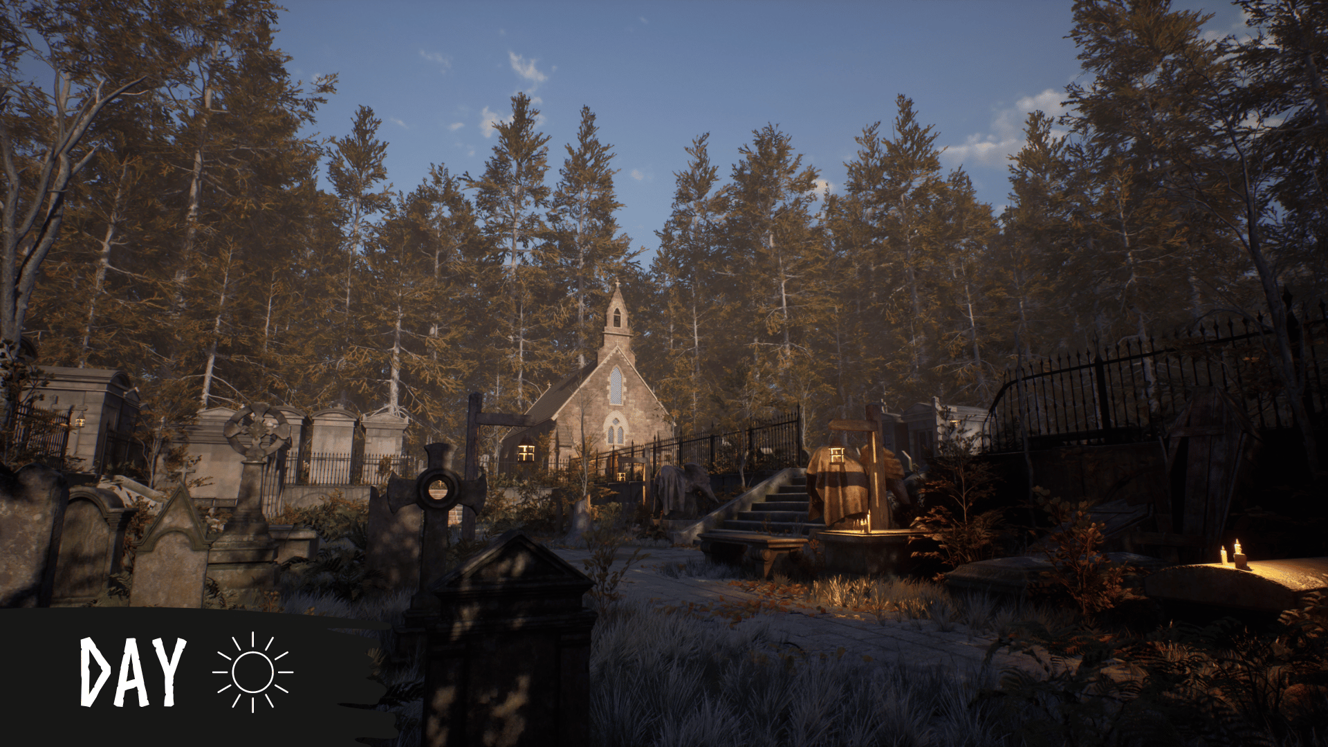 Graveyard, Cemetery (Graveyard, Cemetery, Horror Cemetery, Horror Graveyard)