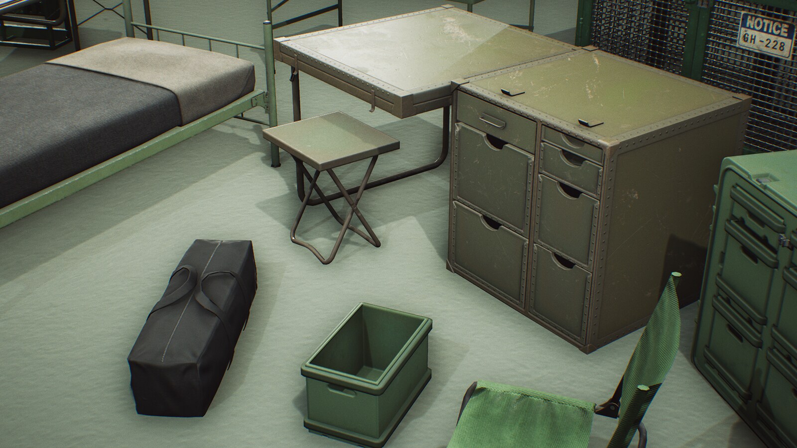 Military Supplies VOL.4 Furniture in Props UE Marketplace