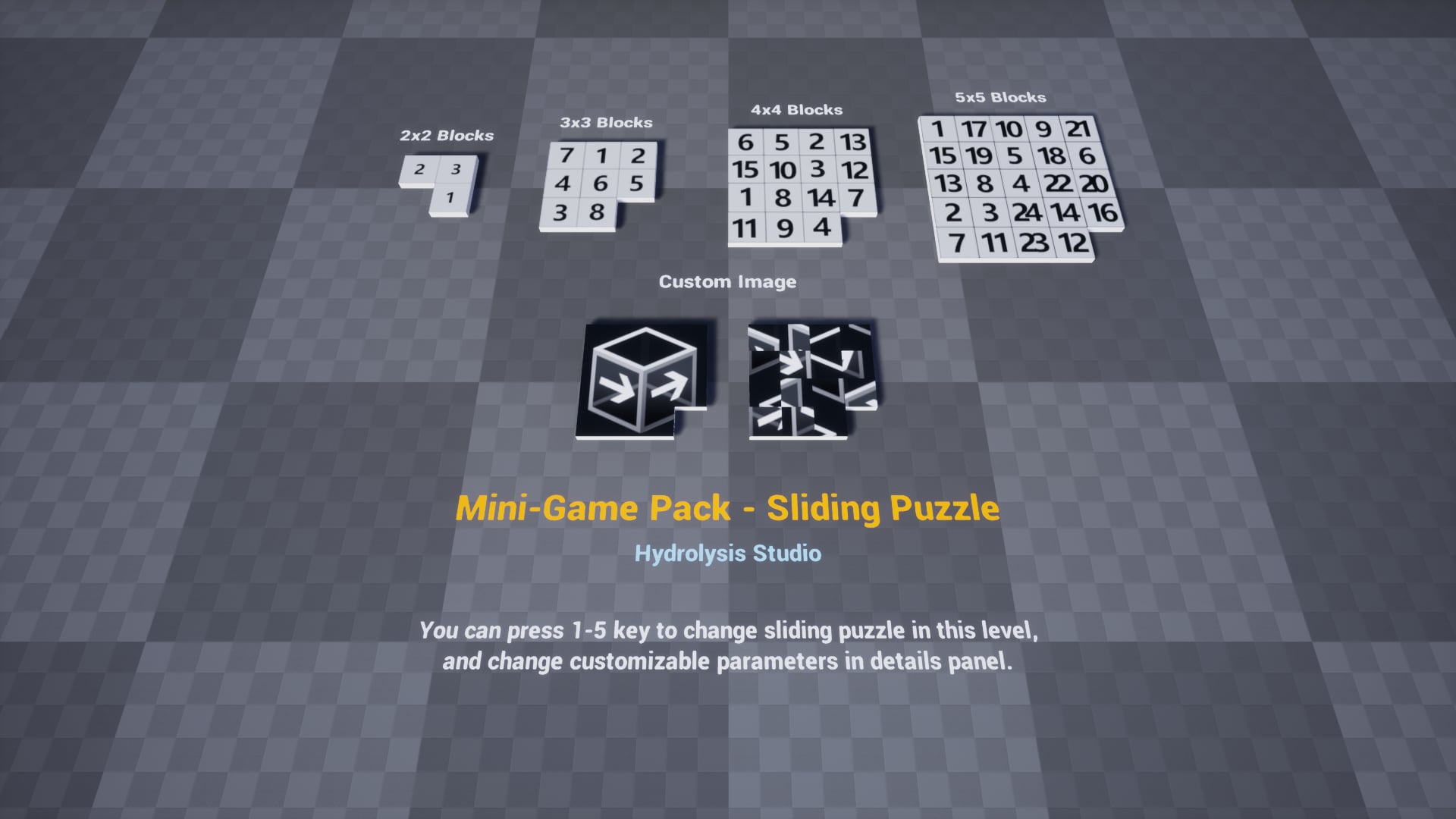 Mini-Game Pack – Sliding Puzzle