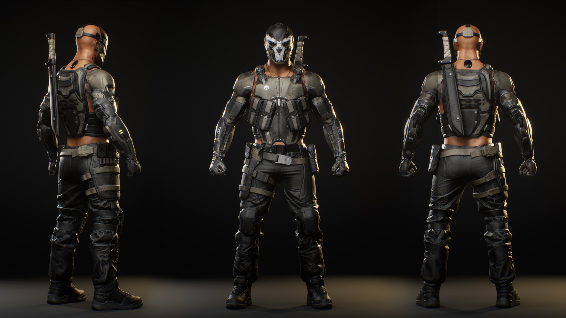 Futuristic Mercenary
