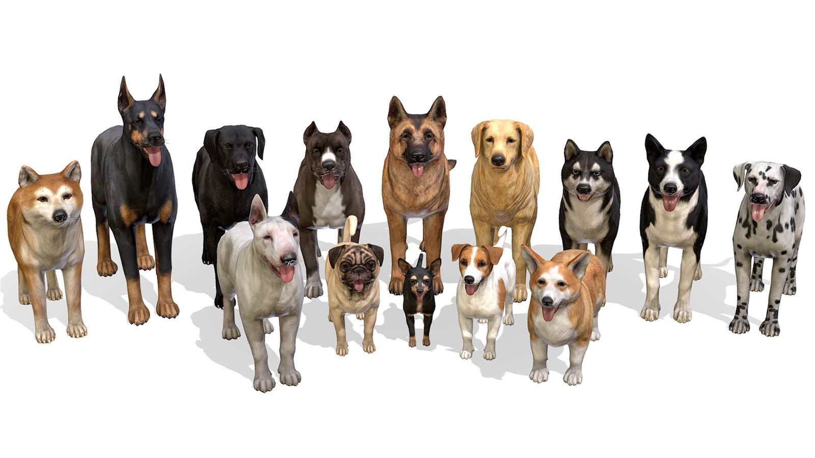 Dogs Big pack in Characters UE Marketplace