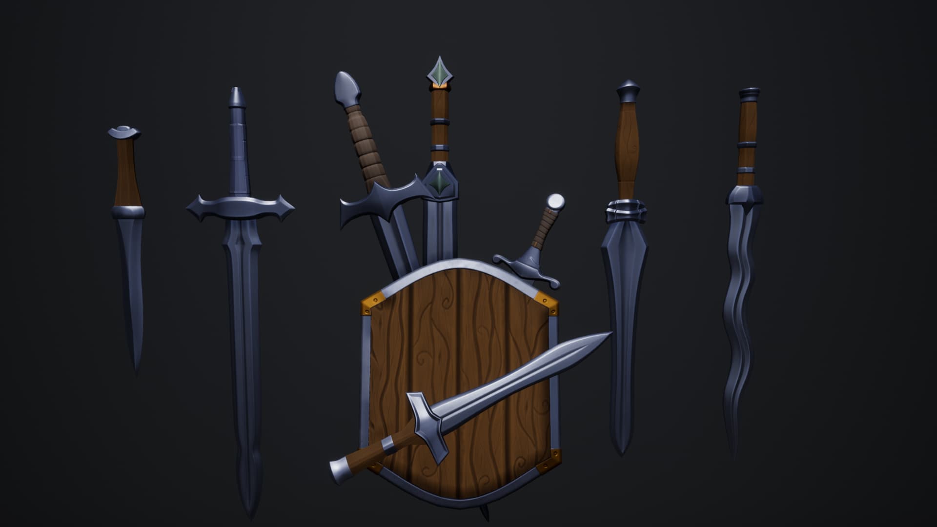 Stylized Modular Weapons