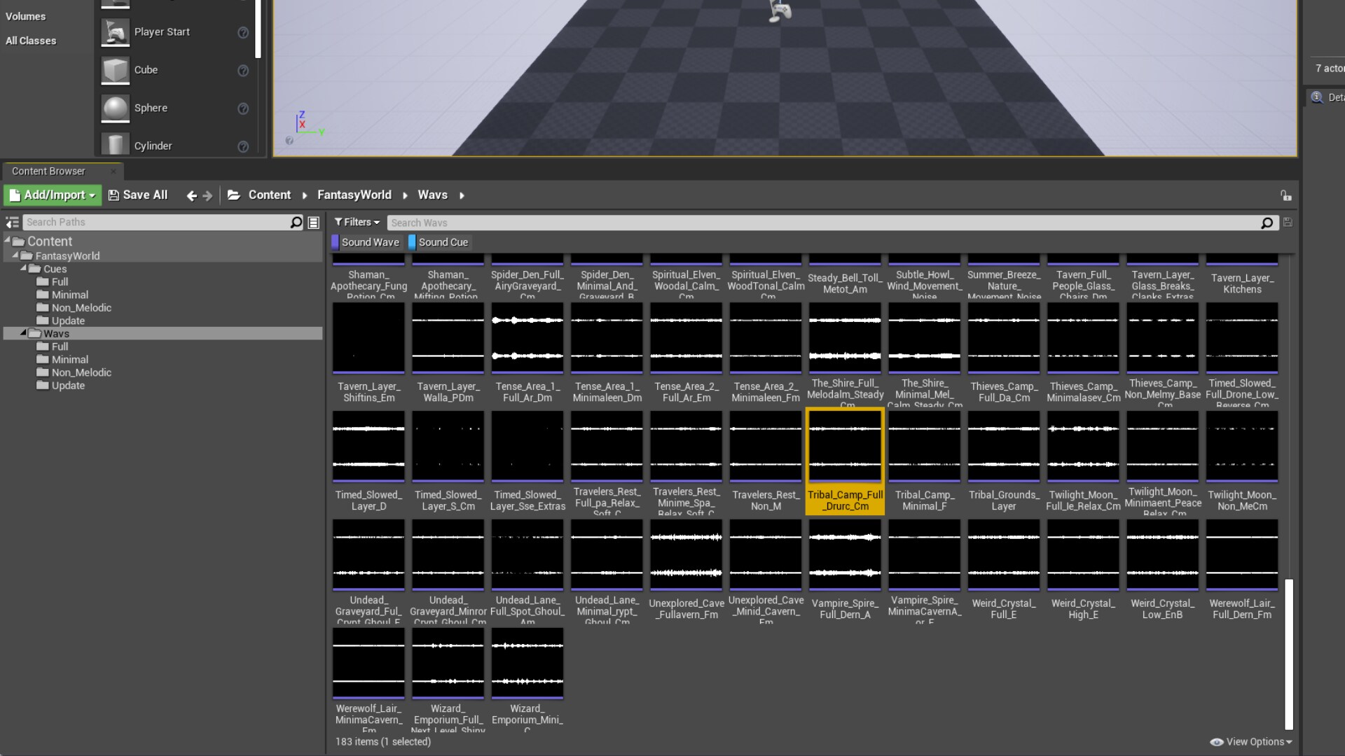 Fantasy World Loops in Sound Effects - UE Marketplace