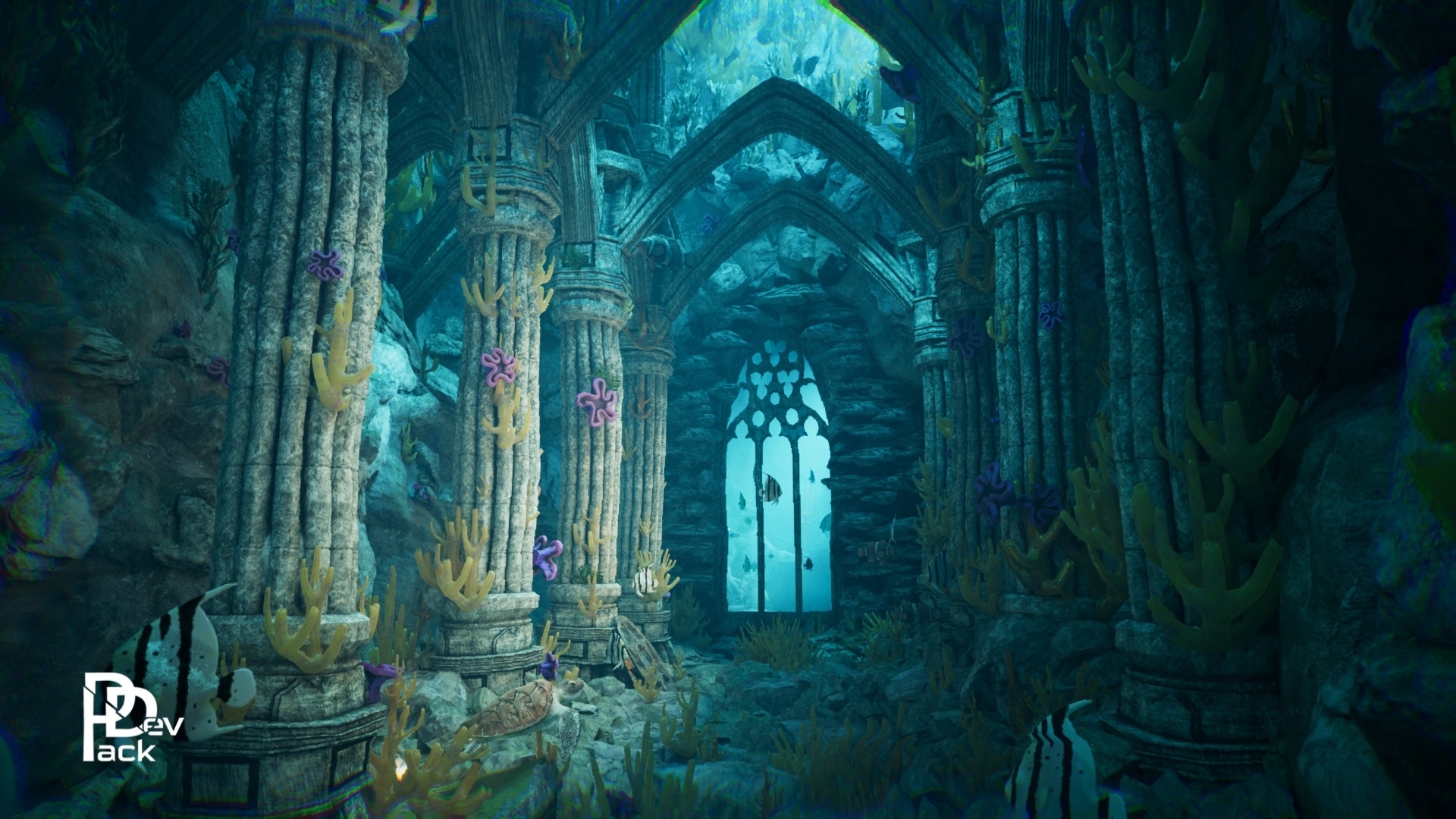 Atlantis Ruins / 37 Assets