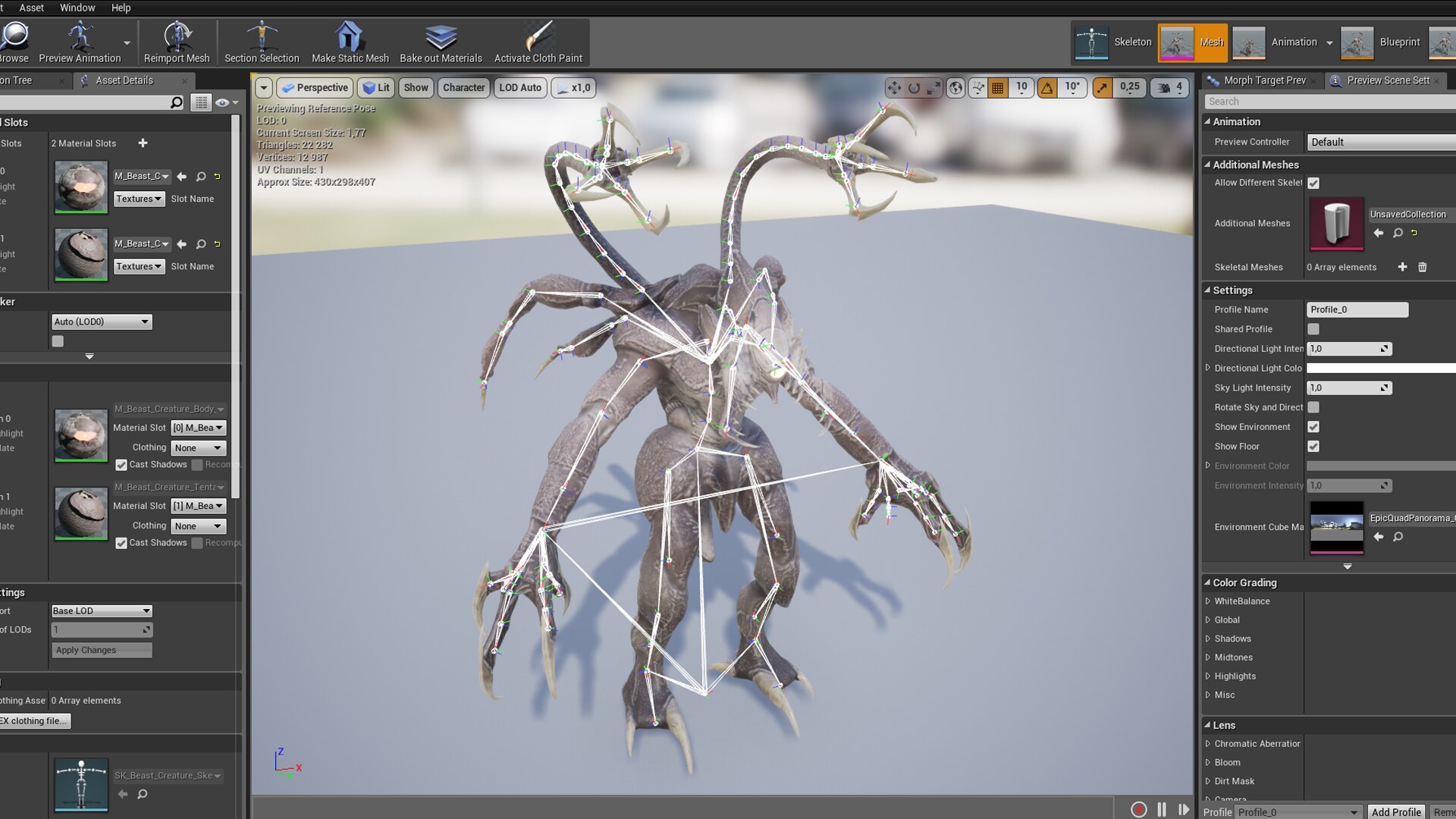 Beast Creature in Characters - UE Marketplace