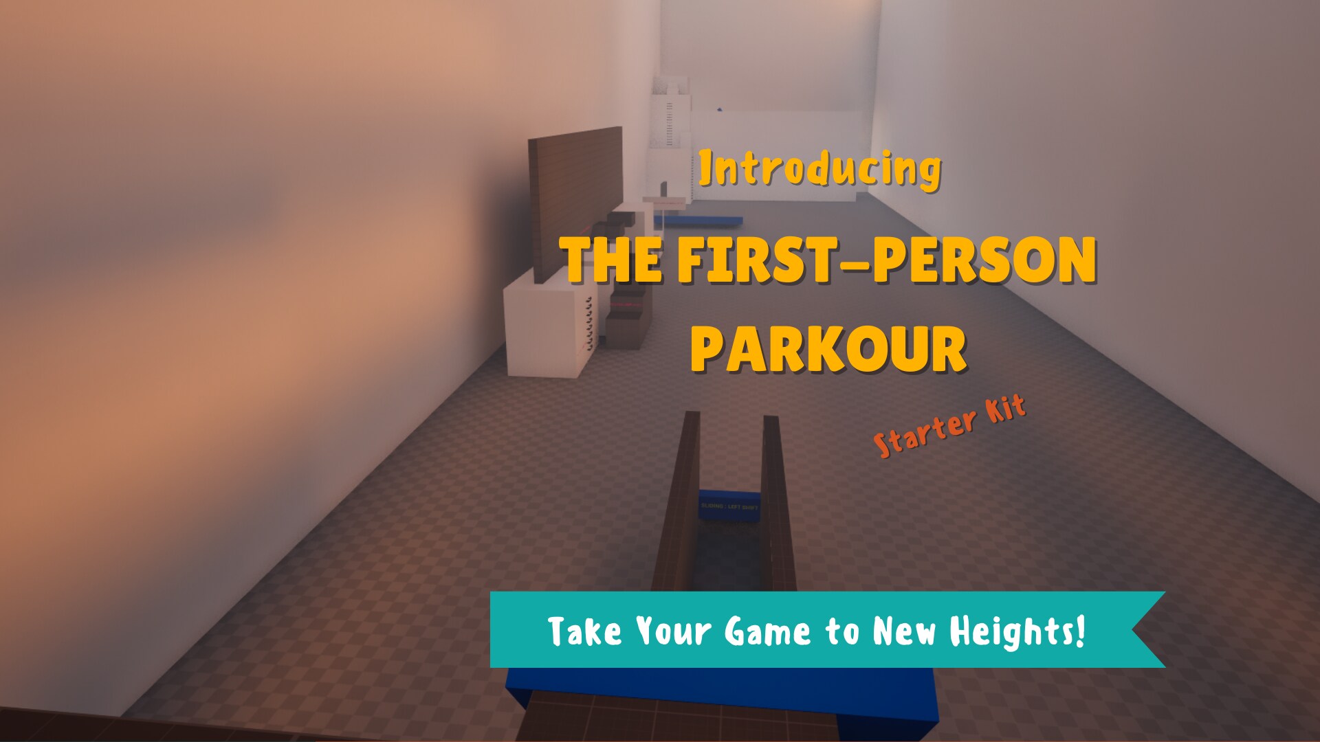 FirstPerson Parkour Starter Kit in Blueprints UE Marketplace