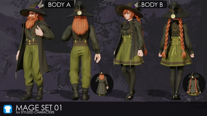 Mage set 01