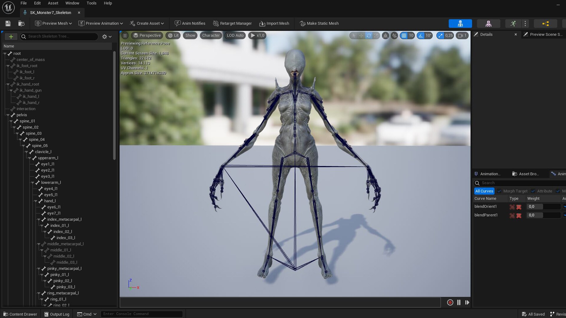 Monster 7 in Characters - UE Marketplace