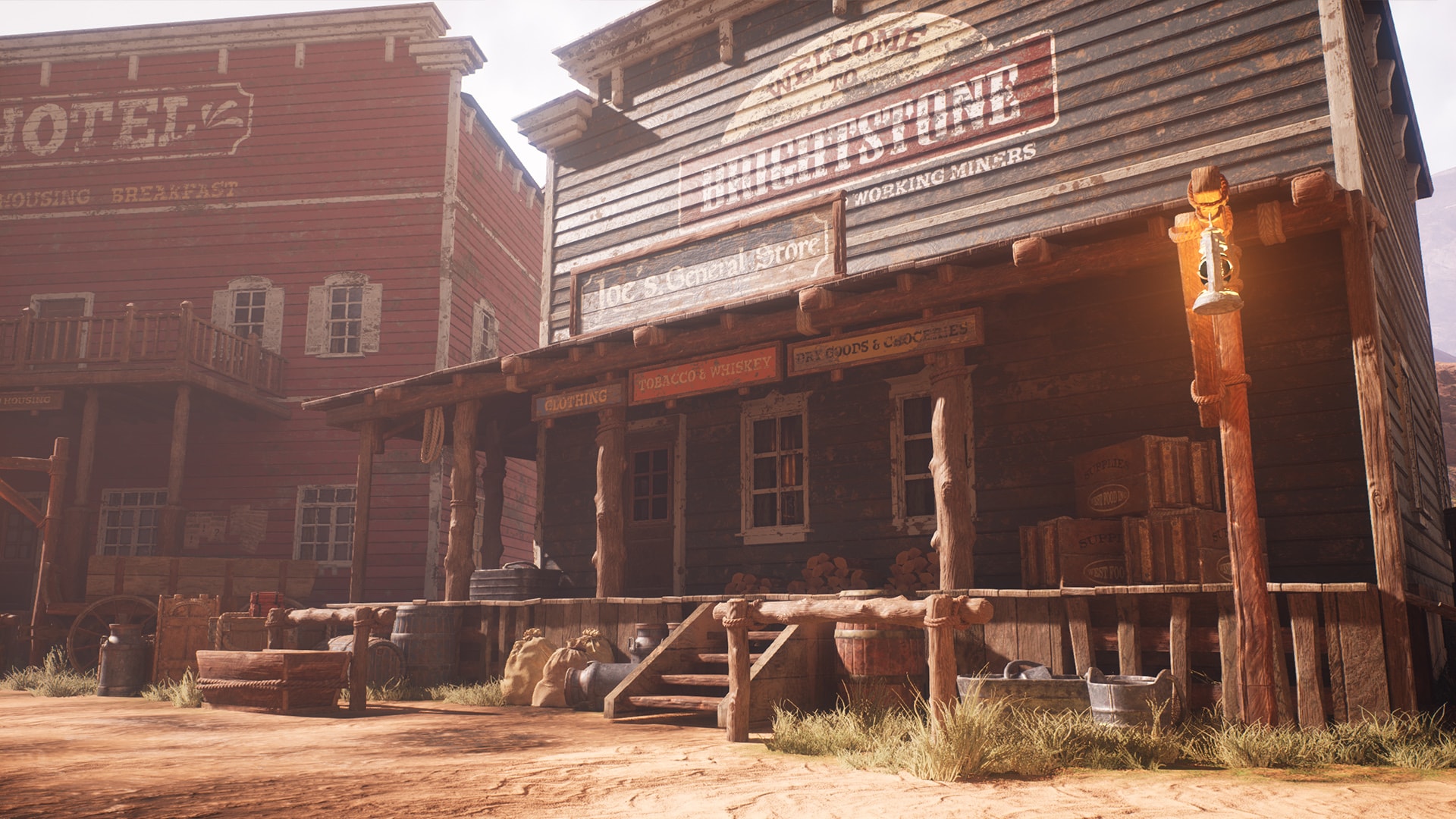 Western Town in Environments - UE Marketplace