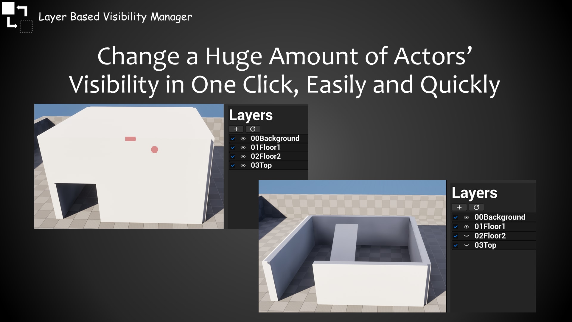 Layer Based Visibility Manager