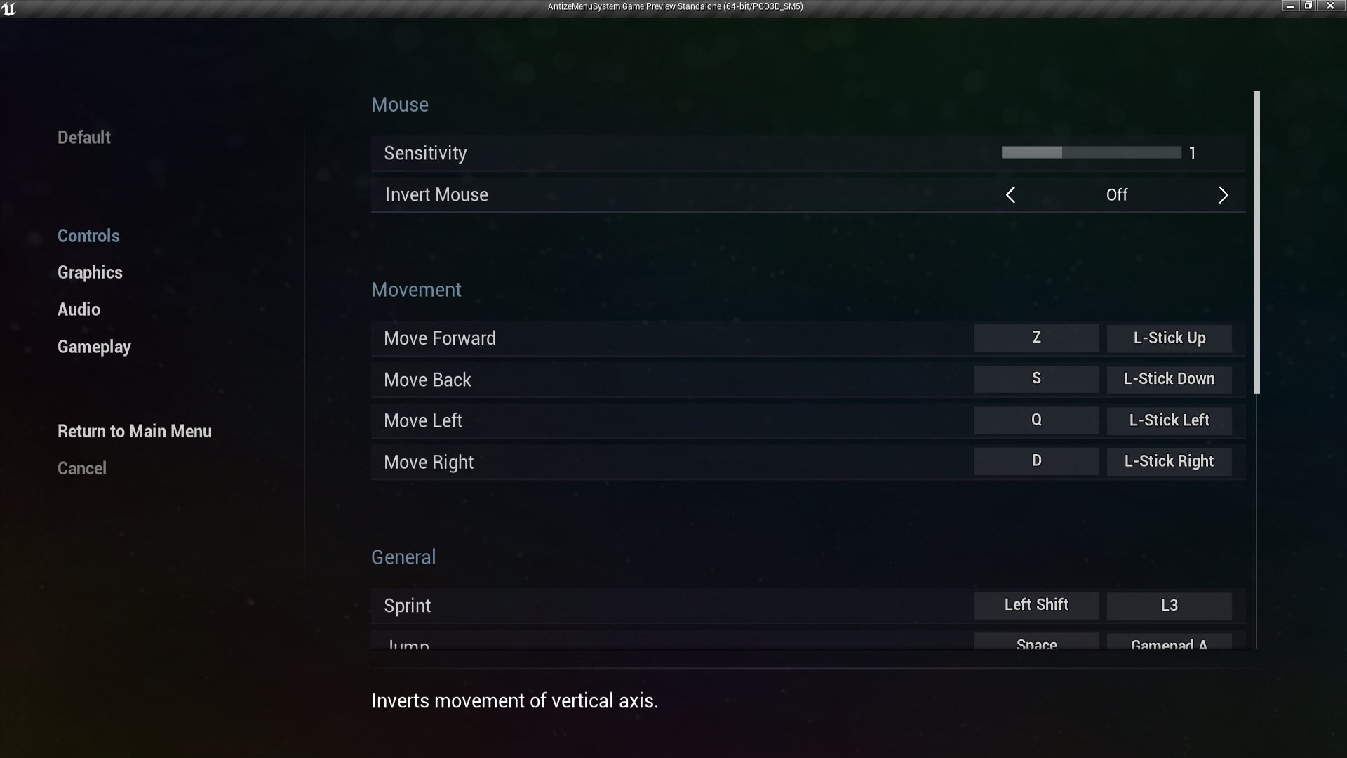 Complete Menu System in Blueprints - UE Marketplace