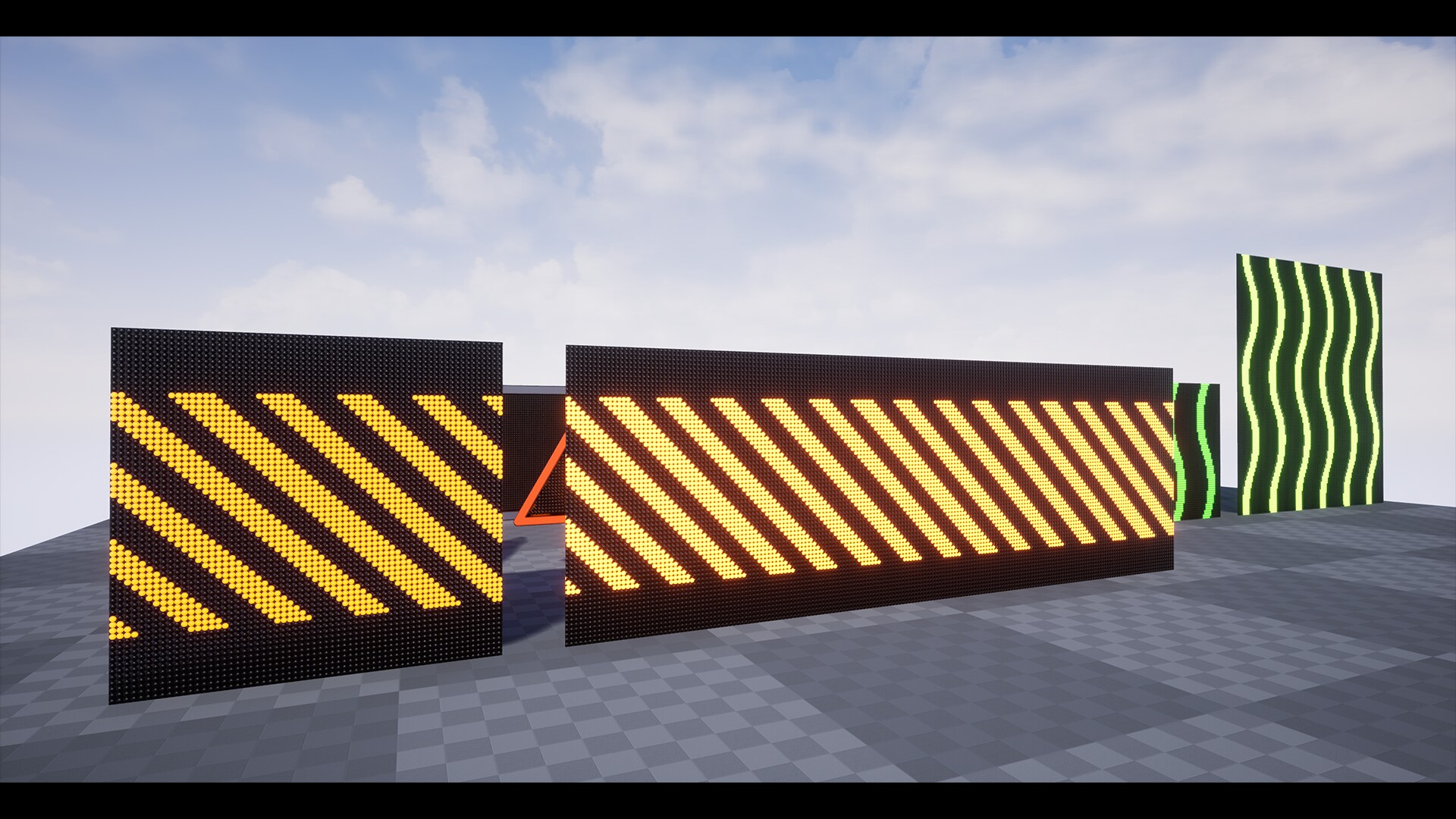Led Signs Generator in Materials UE Marketplace