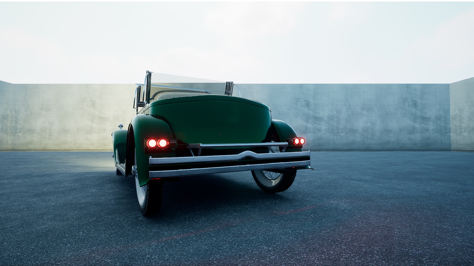 drivable retro car "caviro"
