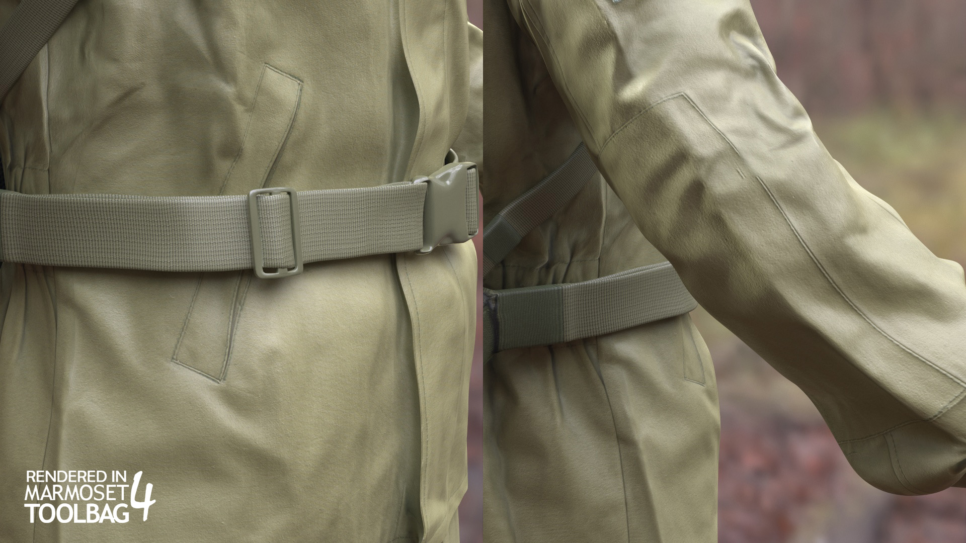 Man - Hunting Outfit 2 - Modular 