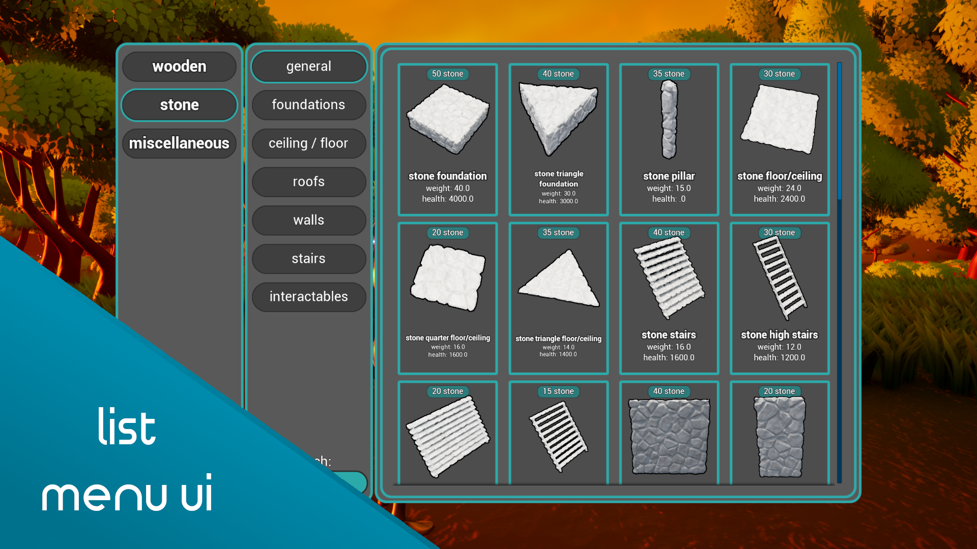 build me! - Building system