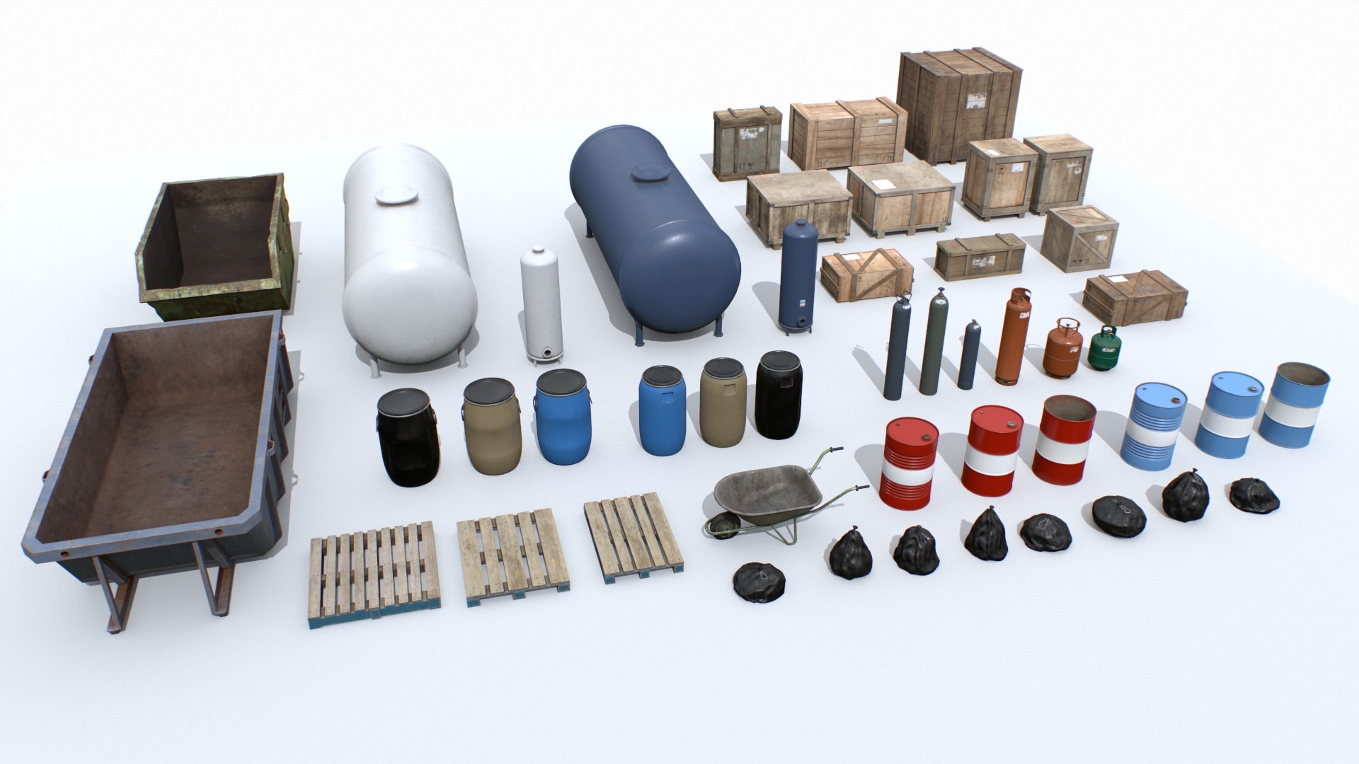 Industrial Props Pack 1 in Props UE Marketplace