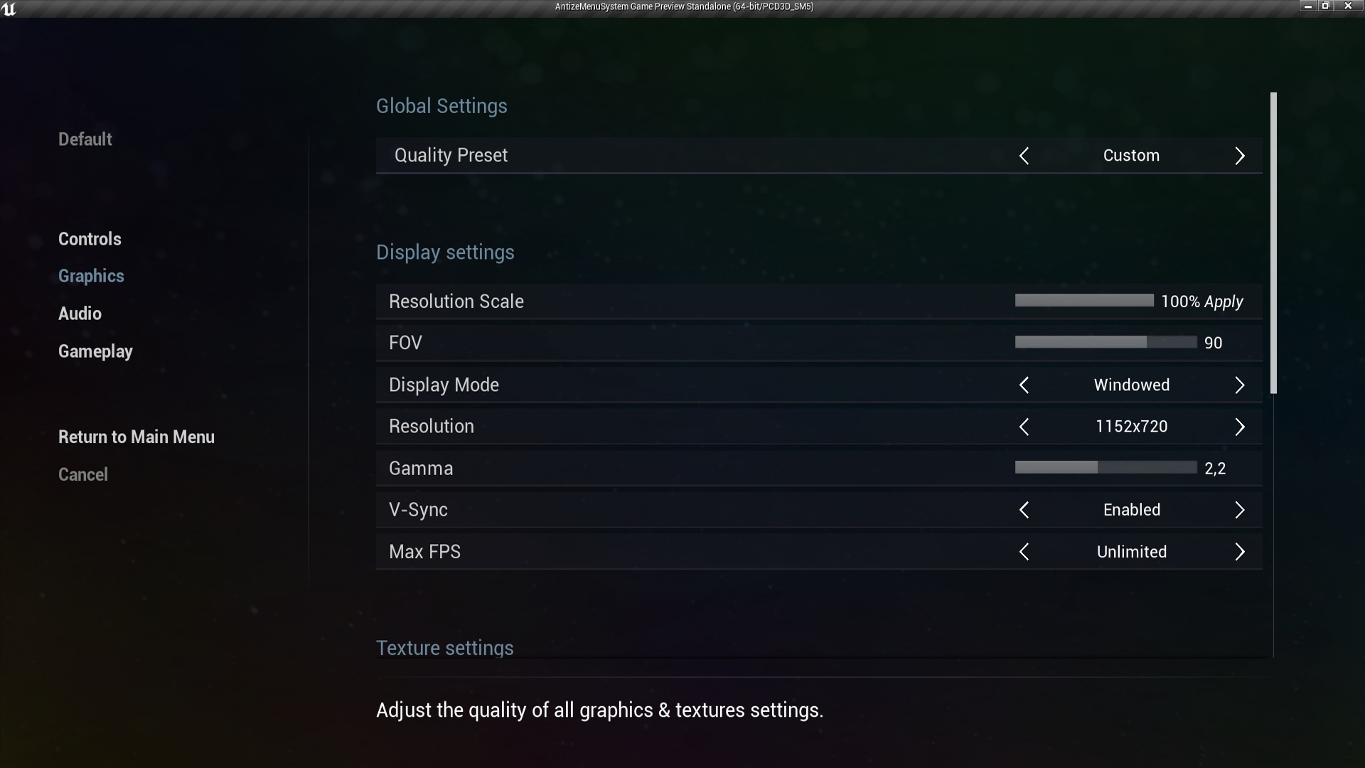 Complete Menu System in Blueprints - UE Marketplace