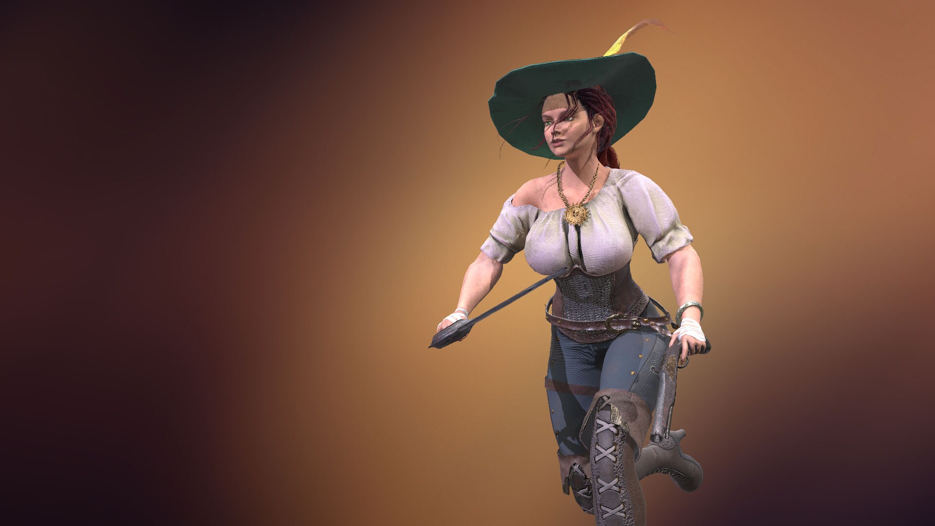 Pirate Girl in Characters - UE Marketplace