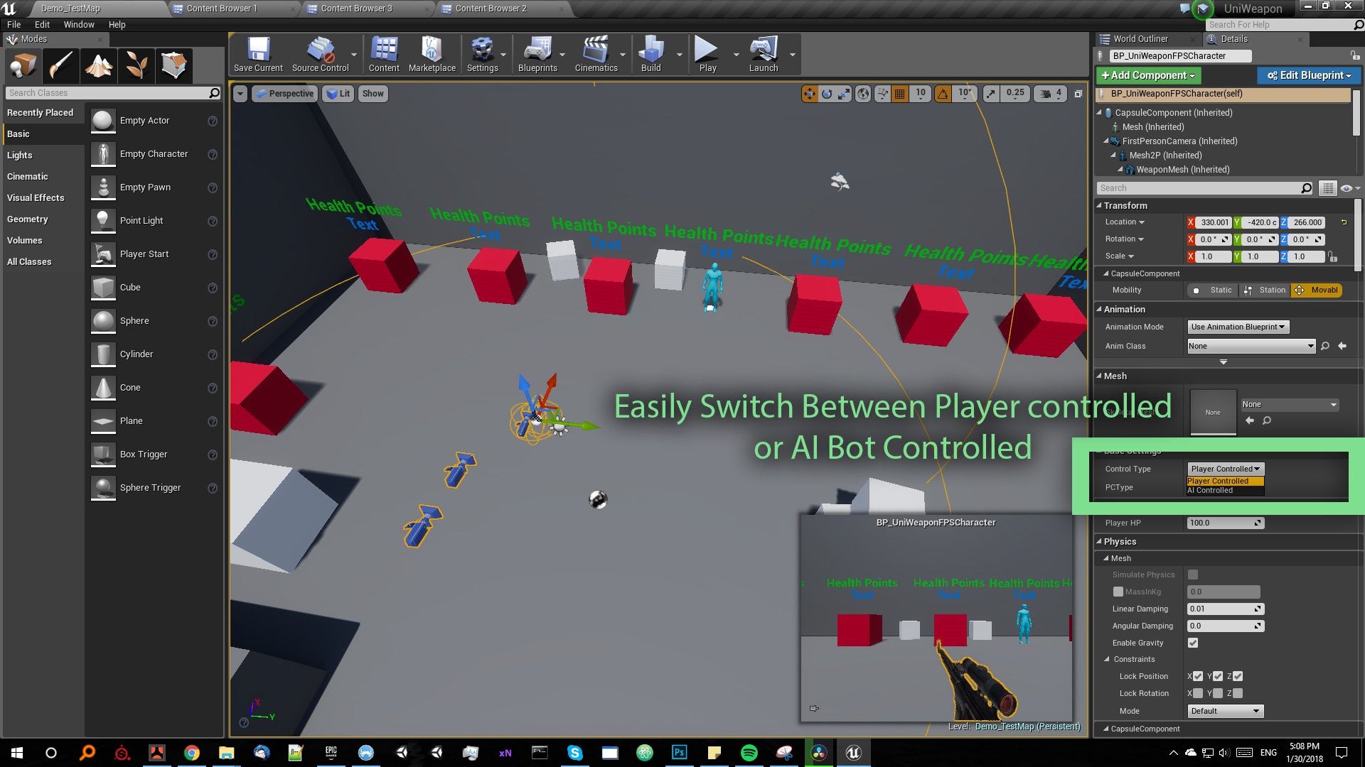 UniWeapon – FPS, TPS & Tower Defense Unified Weapon System