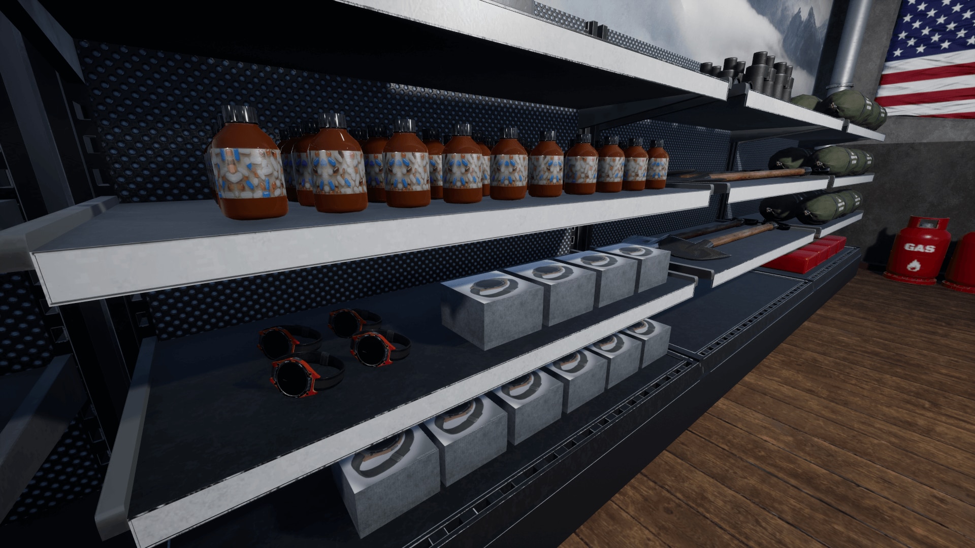 在道具创建的Outdoor survival store 虚幻引擎商城