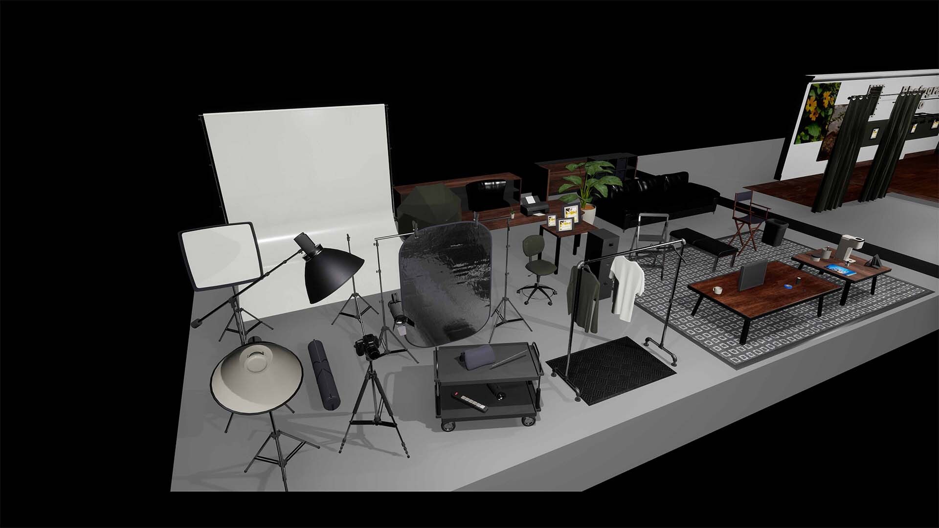 Photo Studio Environment ( Studio / Photograph / Store ) in