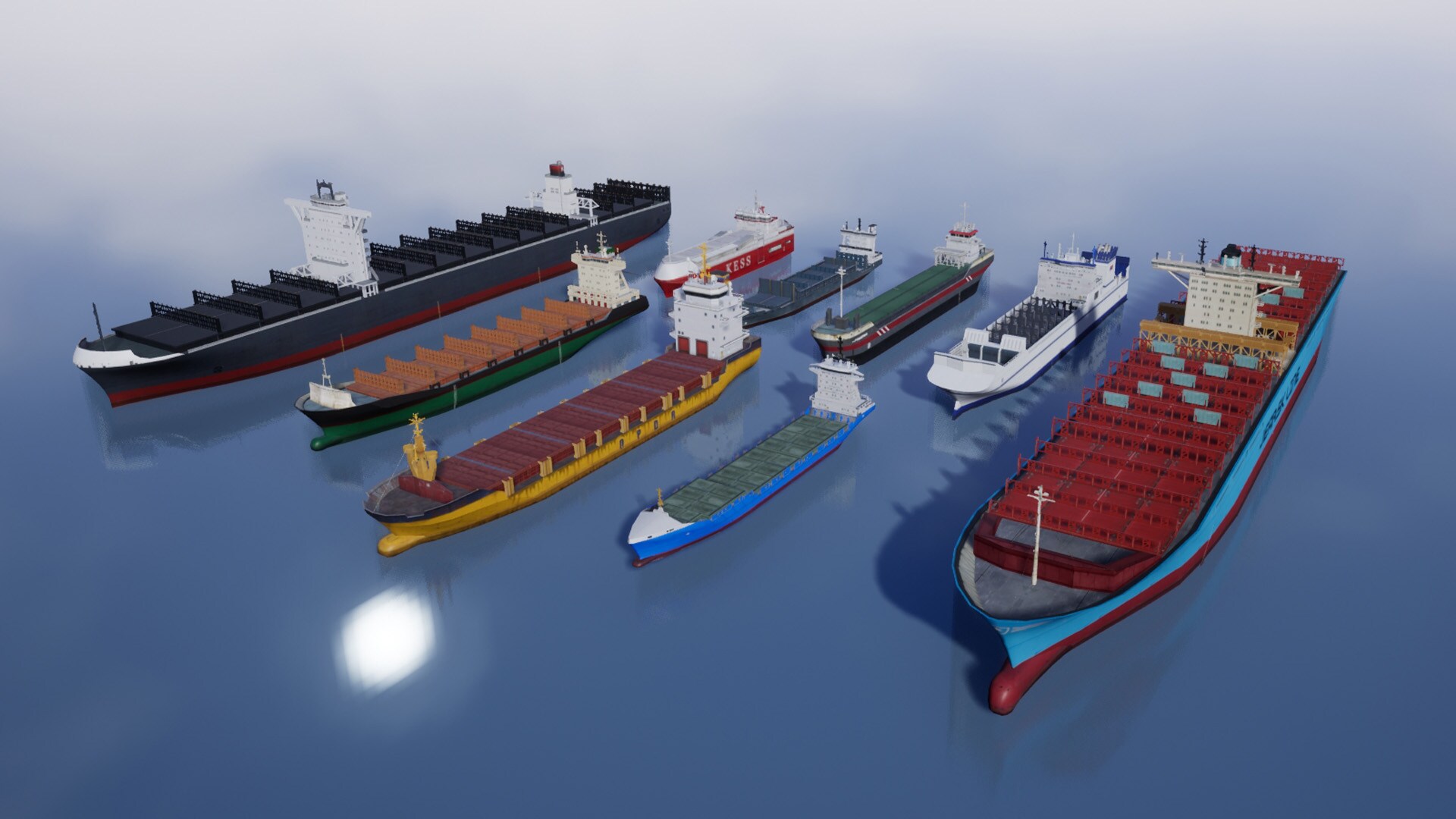 Container Ships プロップ 小物 Ue マーケットプレイス