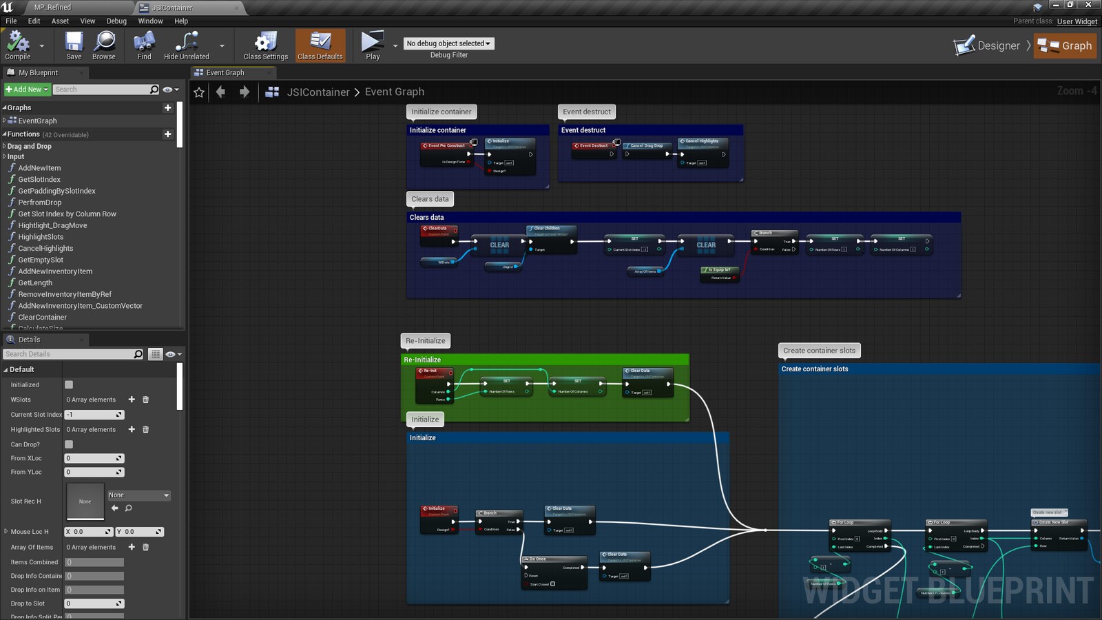 Advanced Jigsaw Inventory system in Blueprints UE Marketplace