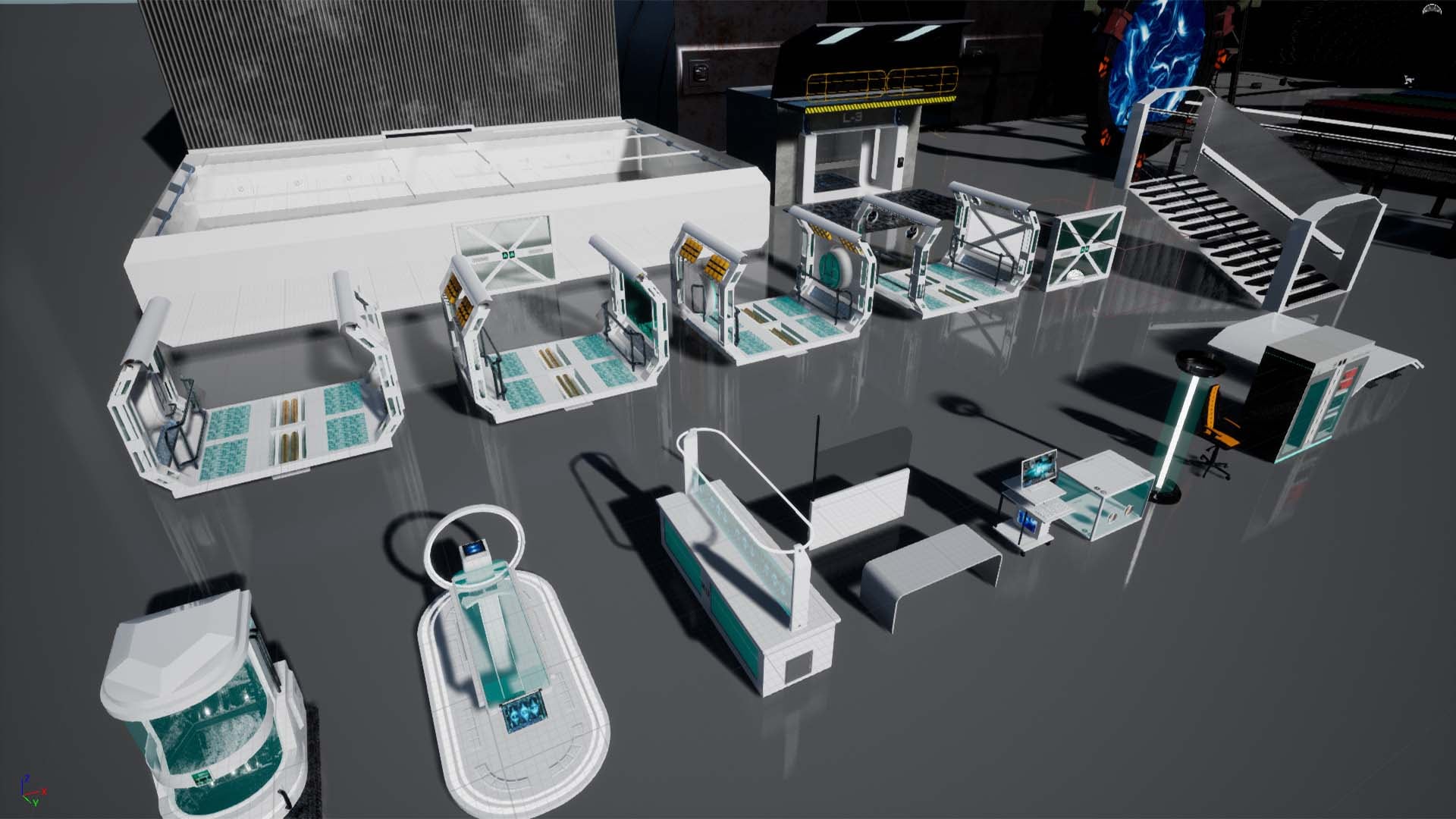 Area 51 in Props UE Marketplace