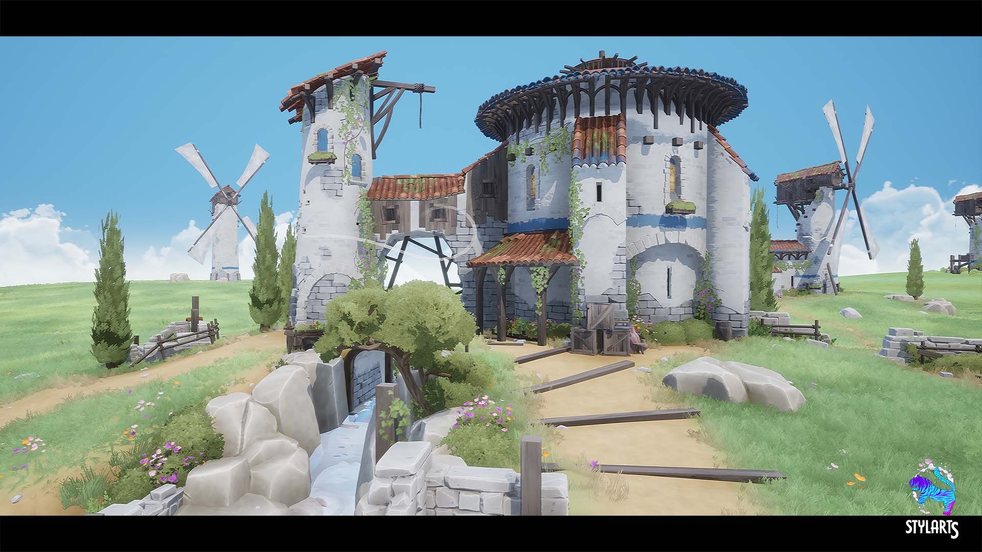 Stylized Fantasy Provencal