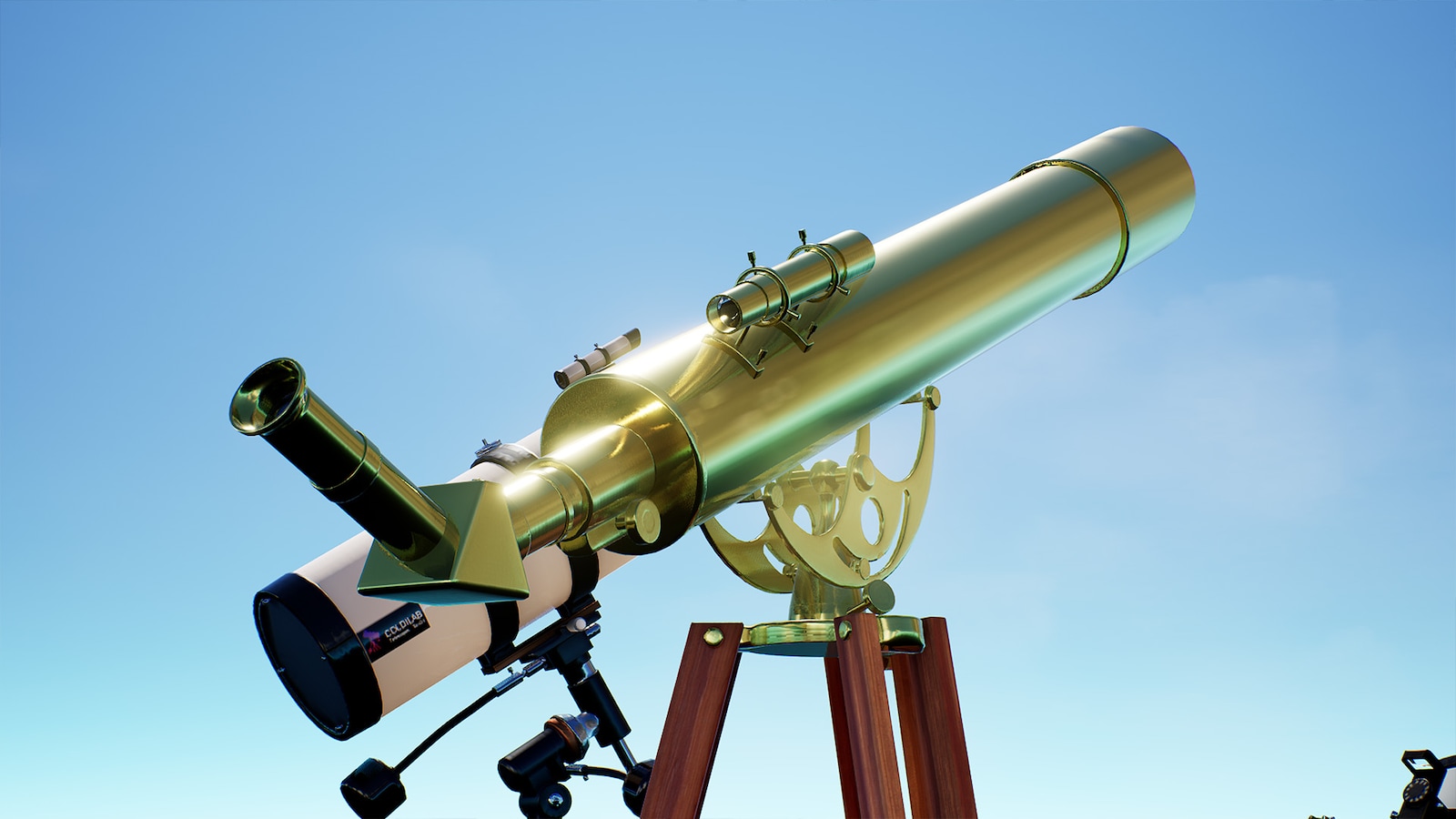 Telescopes in Props UE Marketplace