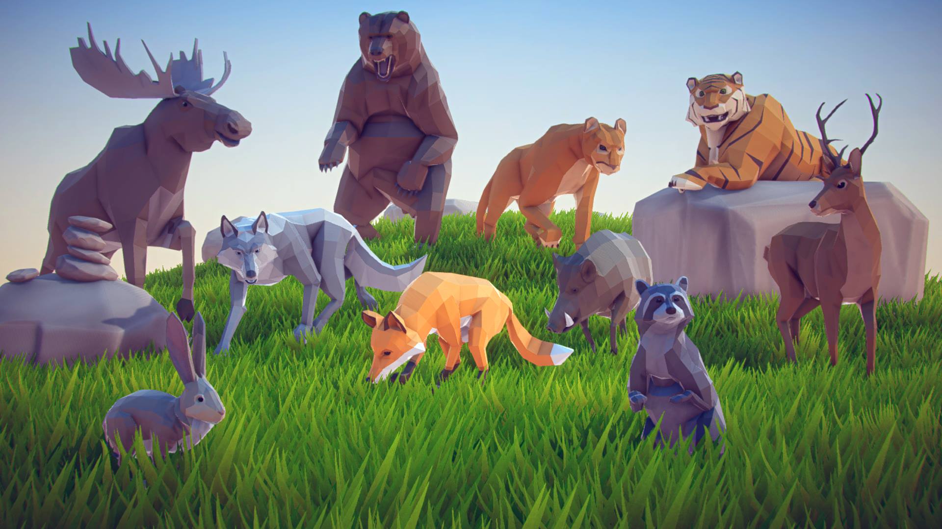Poly Art: Animal Forest Set