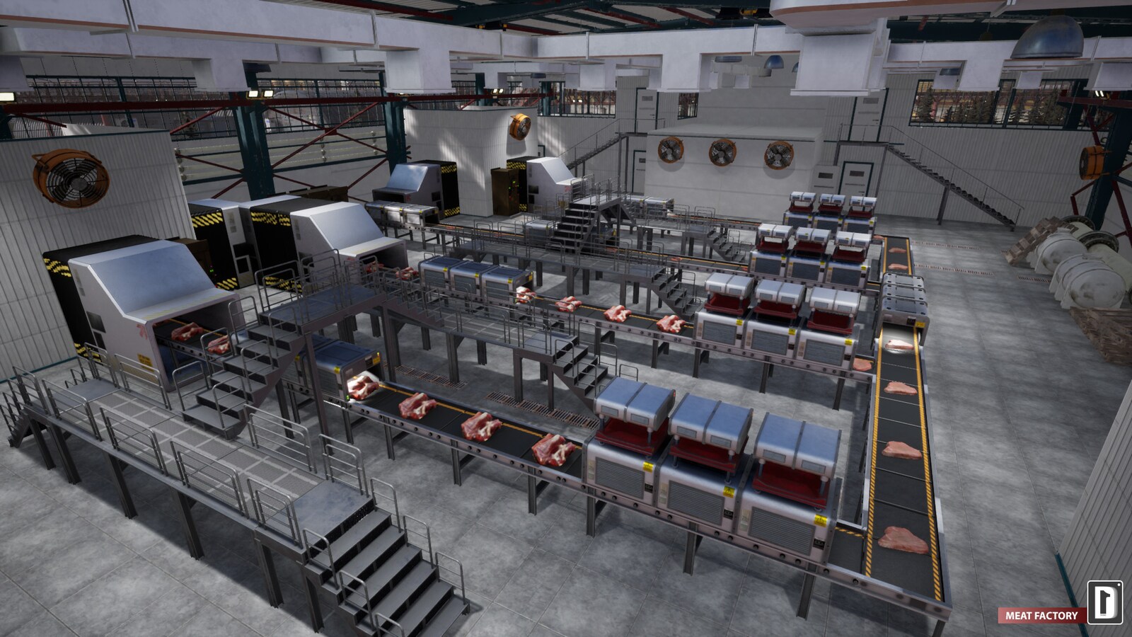 Meat Factory in Environments UE Marketplace