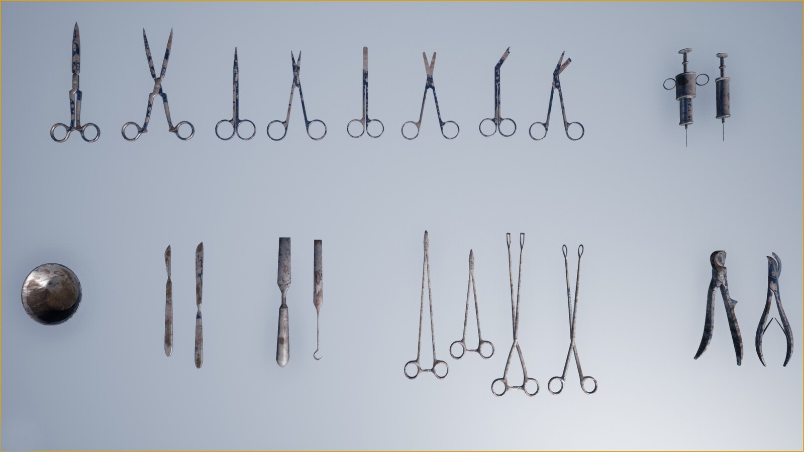 Horror Autopsy Tool Kit in Props UE Marketplace