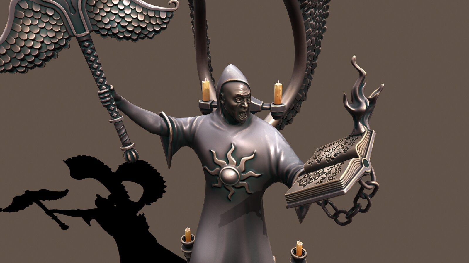 Dark Statues in Props UE Marketplace