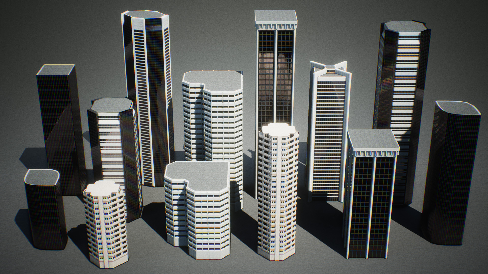 Urban Background Buildings - VOL.1
