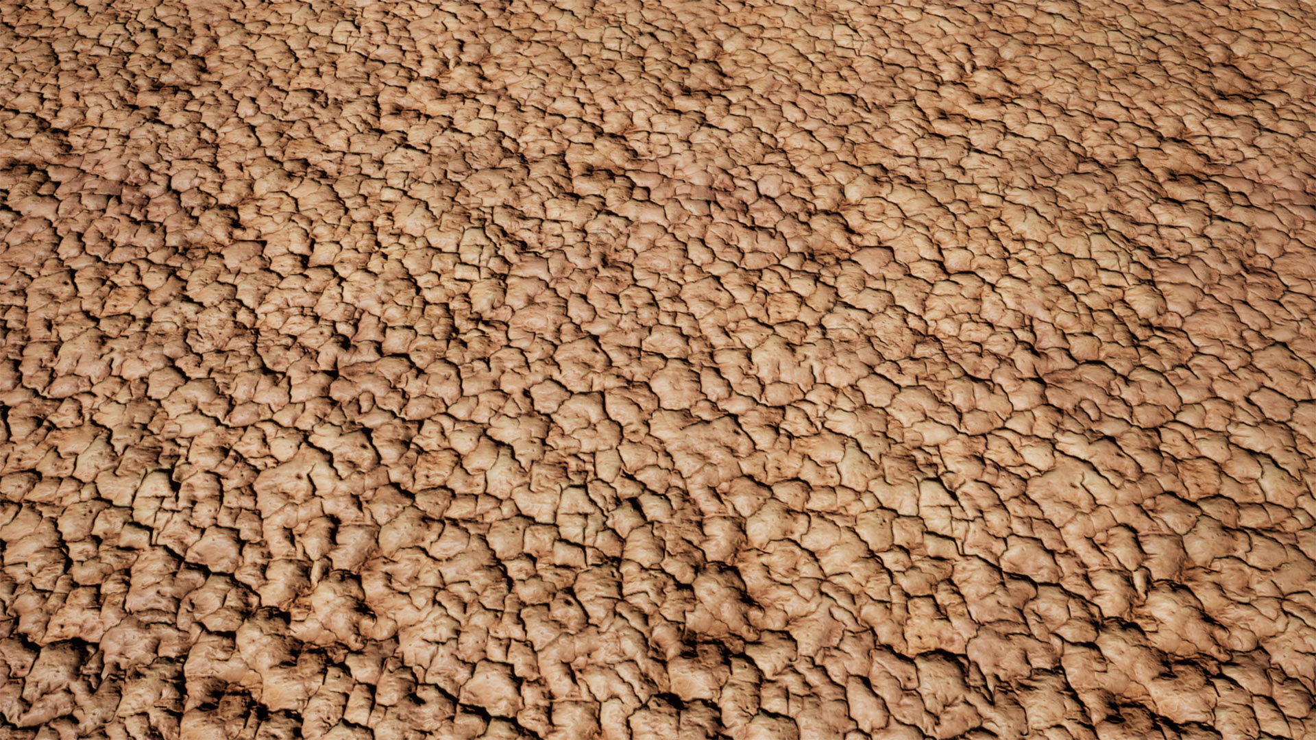 stylized cracked soil pbr materials