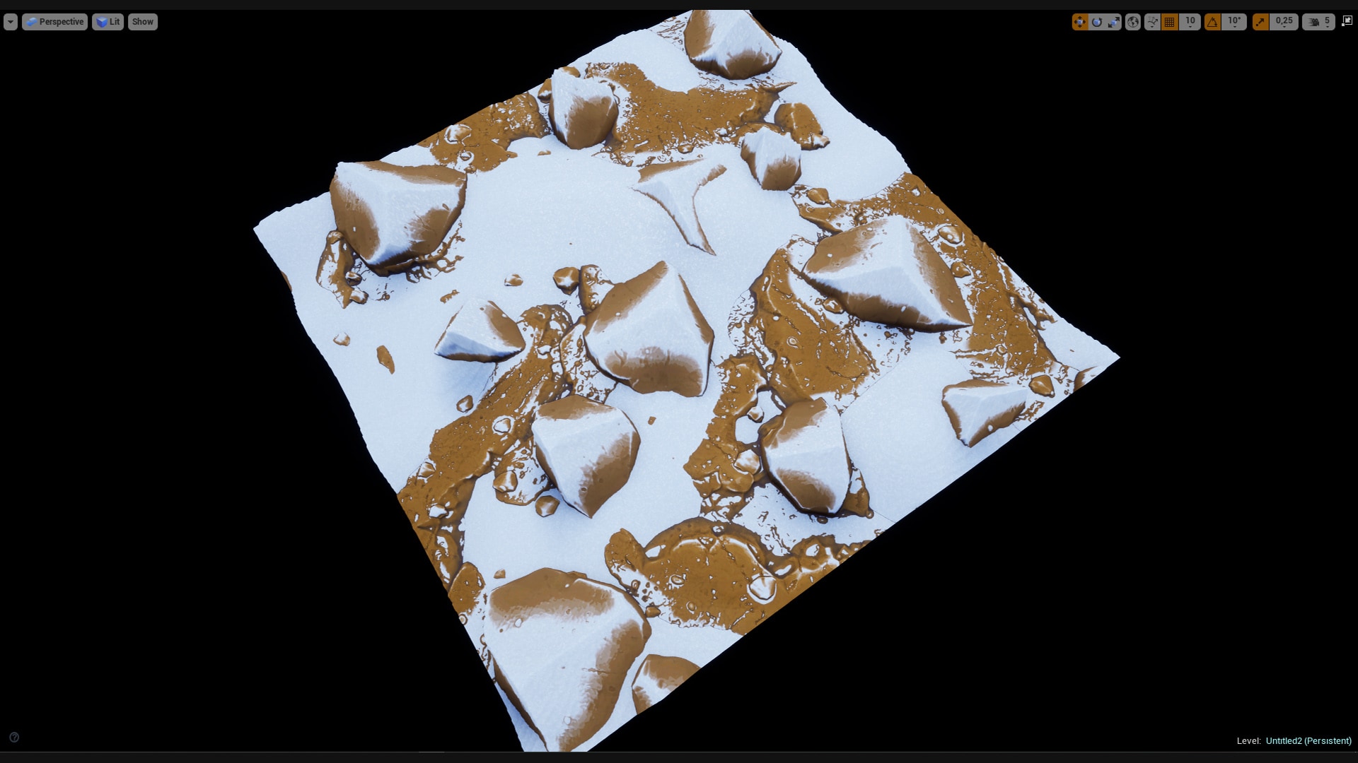 Stylized materials pack "Nature" in Materials UE Marketplace