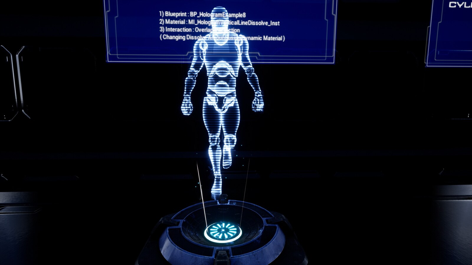 HOLOGRAM DISPLAY Pack in Visual Effects UE Marketplace